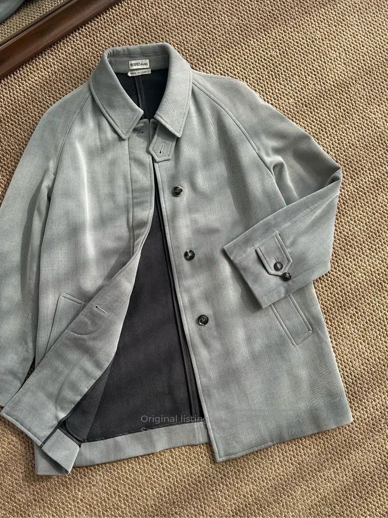 Hermes Hermes Autumn and Winter Leisure Wool and Cashmere Mixed M Size XXS / US 00 / IT 34 - 1 Thumbnail