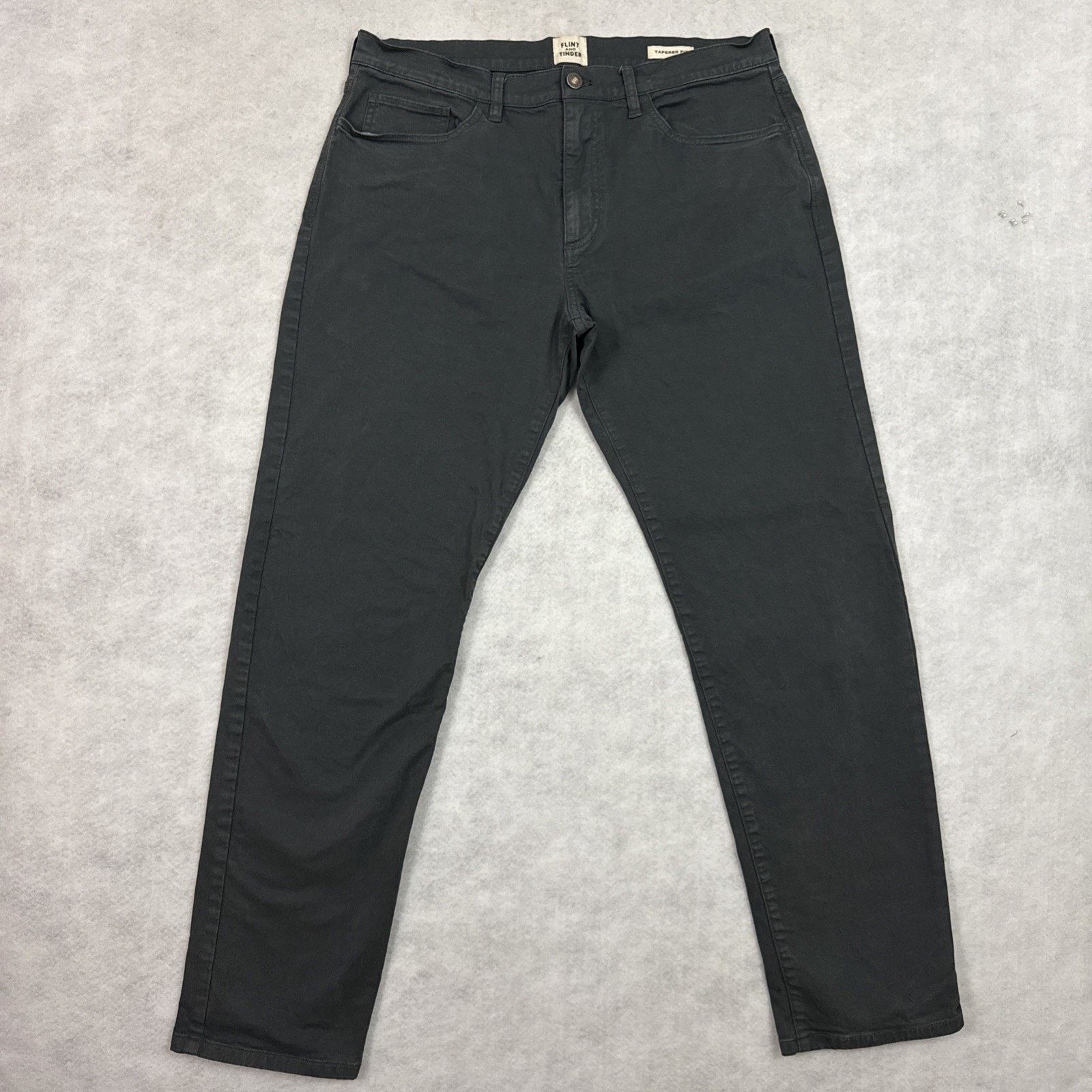 Huckberry Flint And Tinder Pants Mens 34x32 Gray Tapered