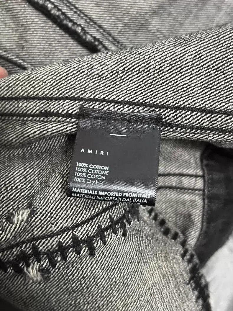 Amiri Amiri Band Denim Jacket Size US XL / EU 56 / 4 - 4 Thumbnail