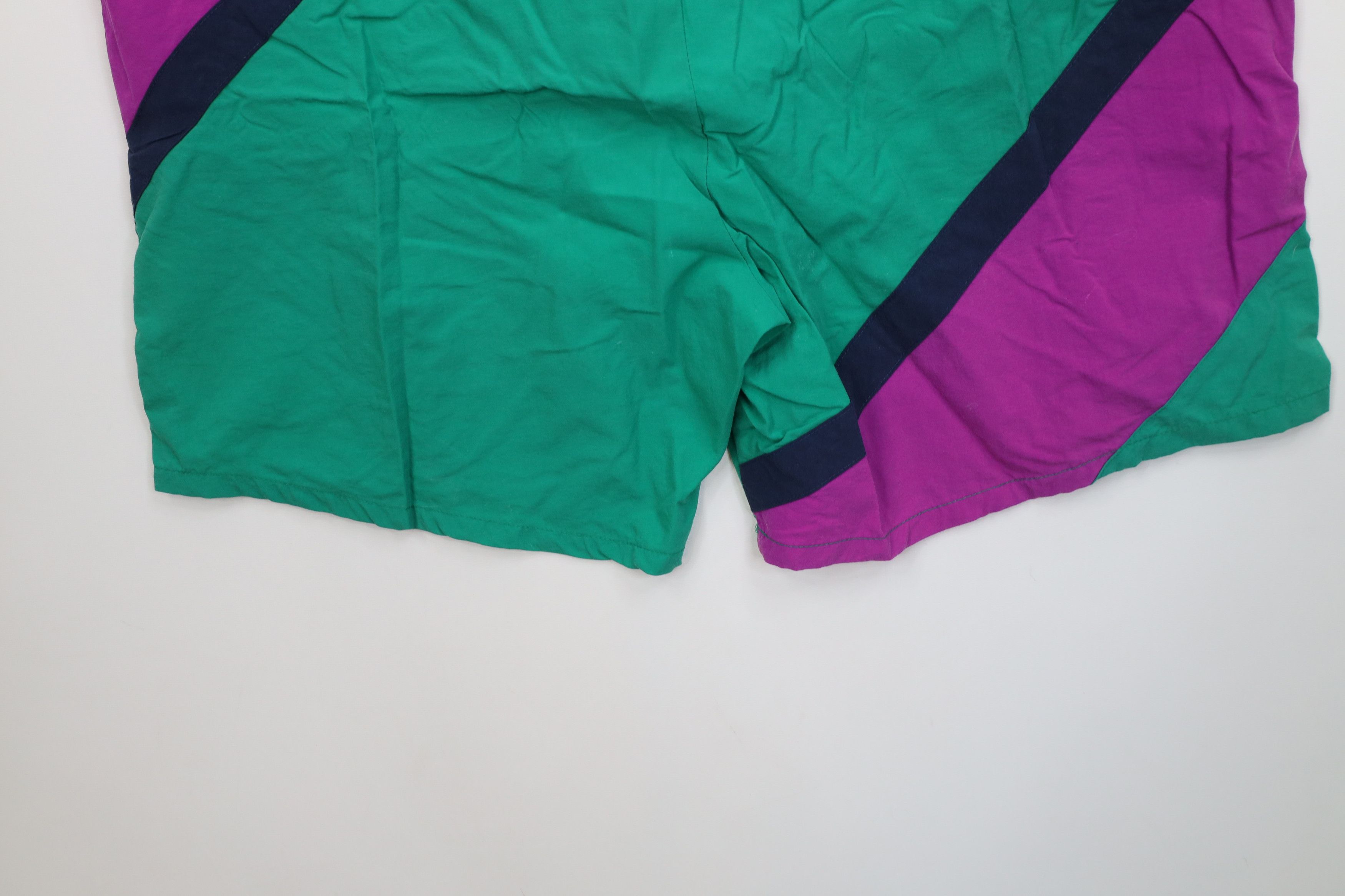 Nautica AS IS Vintage 90s Nautica Beach Sailing Lined Shorts Trunks Size US 38 / EU 54 - 13 Thumbnail