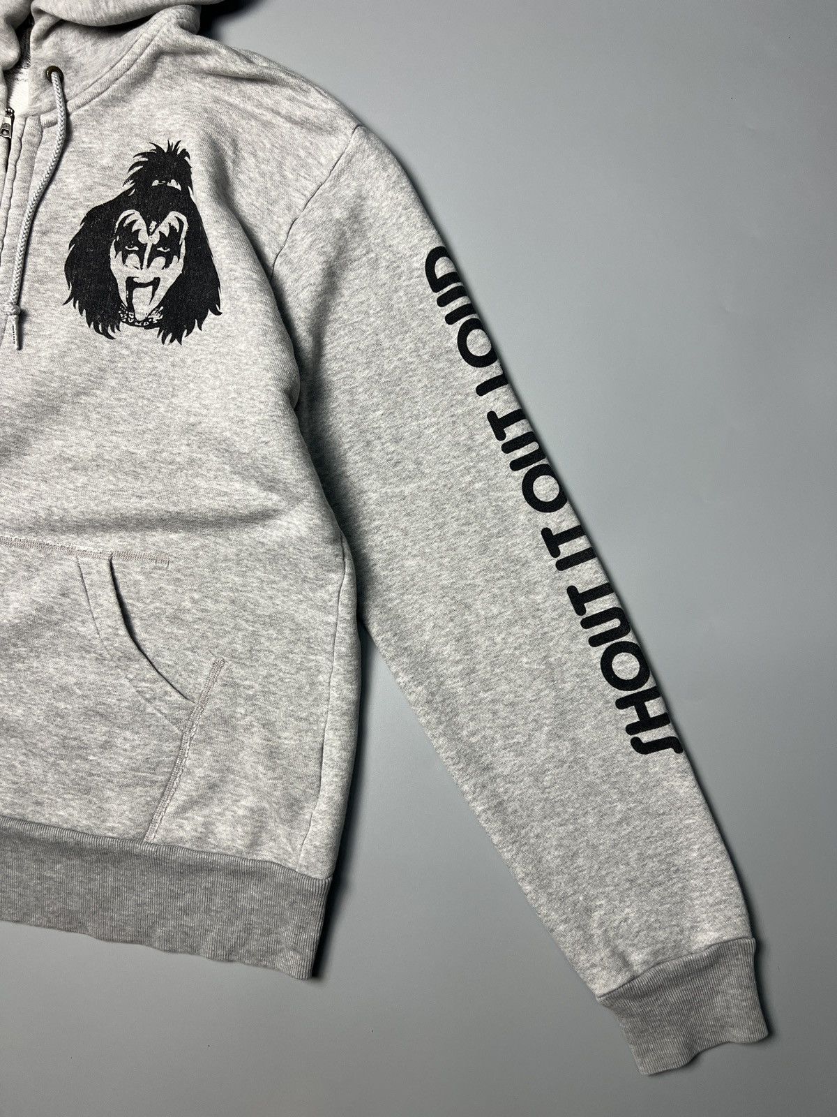 Hysteric Glamour Vintage Hysteric Glamour Kiss Band Zipper Hoodie Size US M / EU 48-50 / 2 - 11 Thumbnail