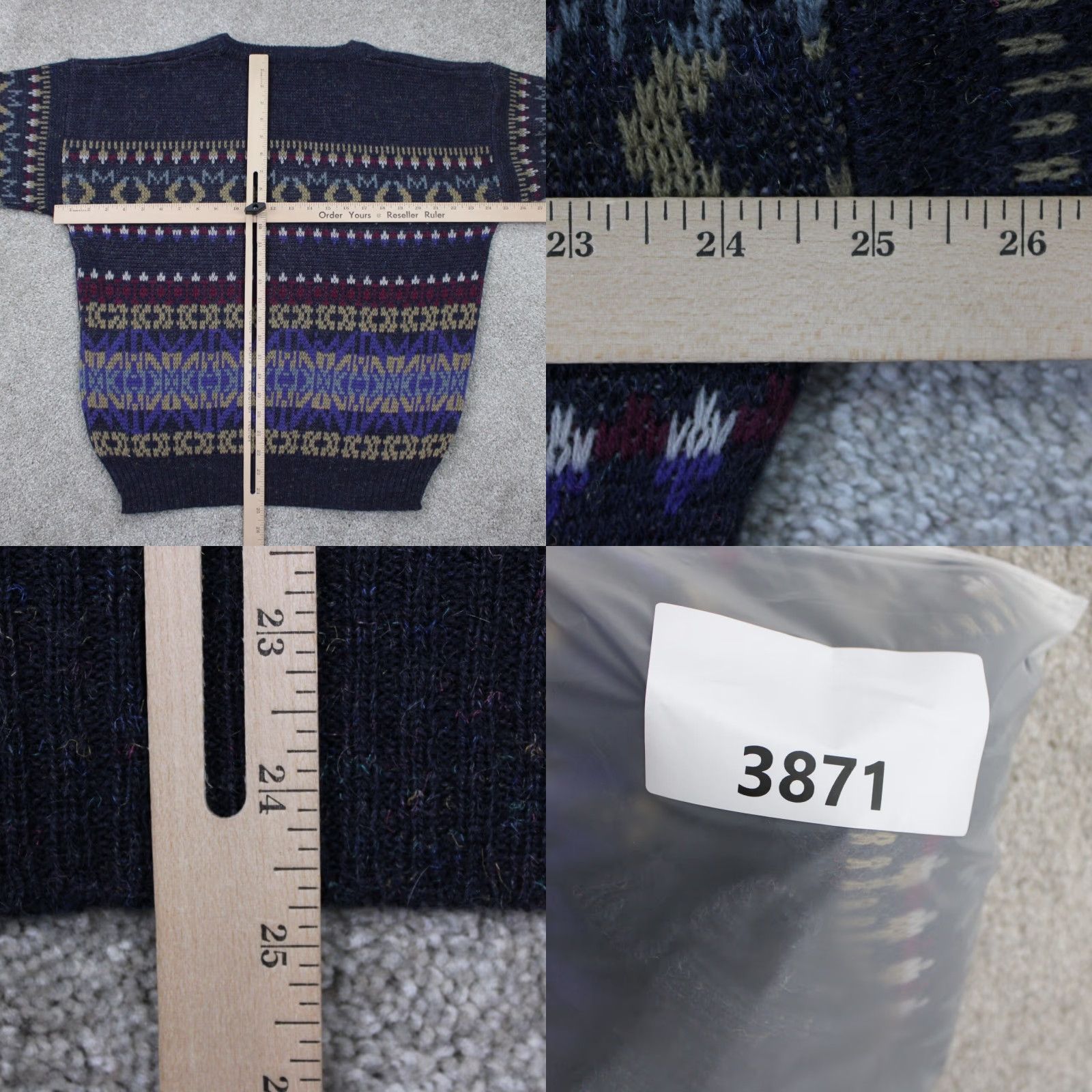 Sears VINTAGE Sears Mens Sweater Shirt? Size US M / EU 48-50 / 2 - 8 Thumbnail