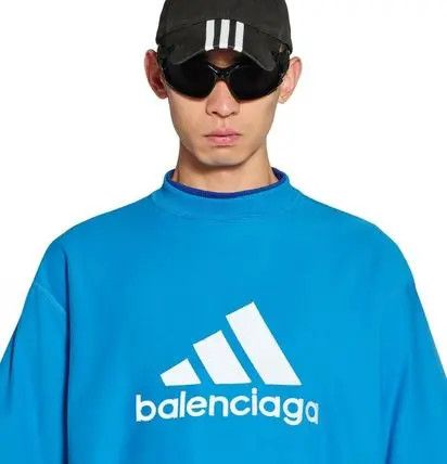 Balenciaga o1la1rc1a0924 Size: L / Cap in Black/White Size ONE SIZE - 5 Thumbnail