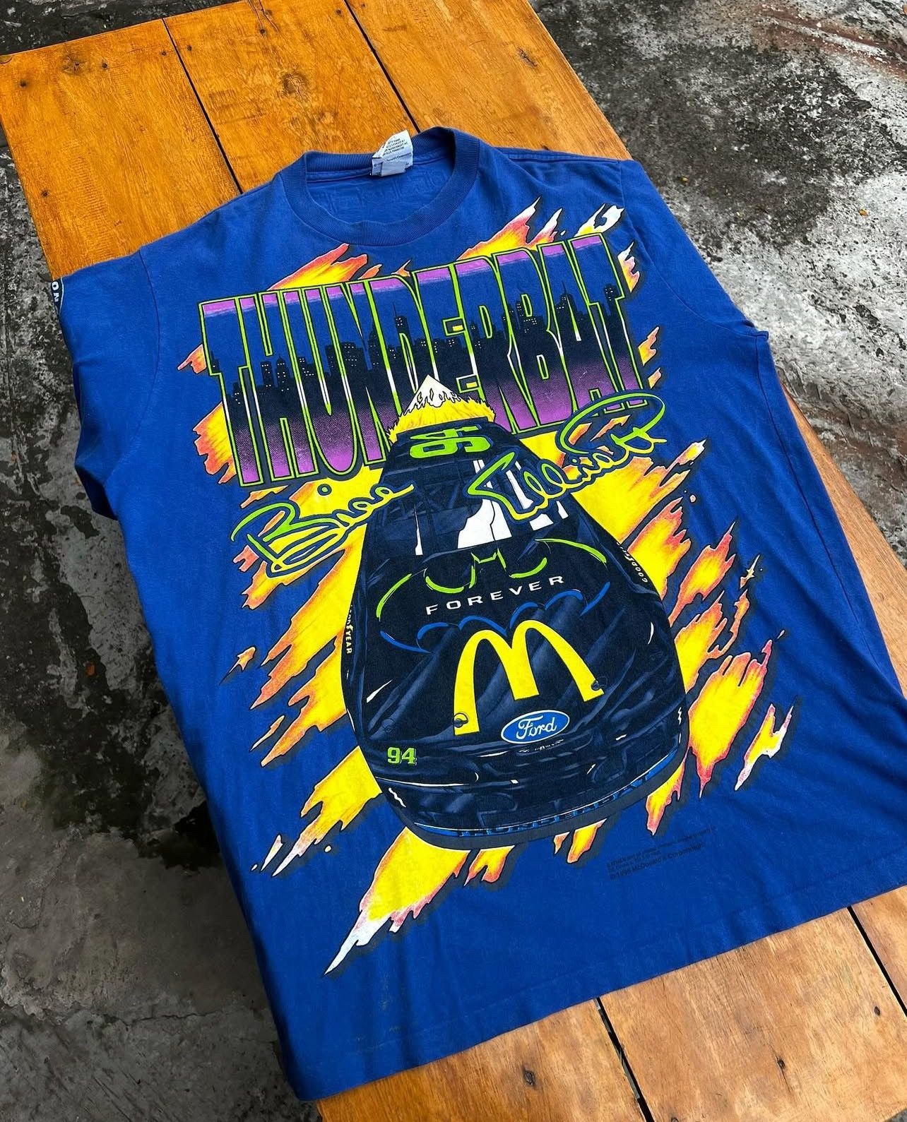 Vintage 🔥Rare vintage aop nascar batman mcdonals superman kudzu tag Size US XL / EU 56 / 4 - 1 Thumbnail