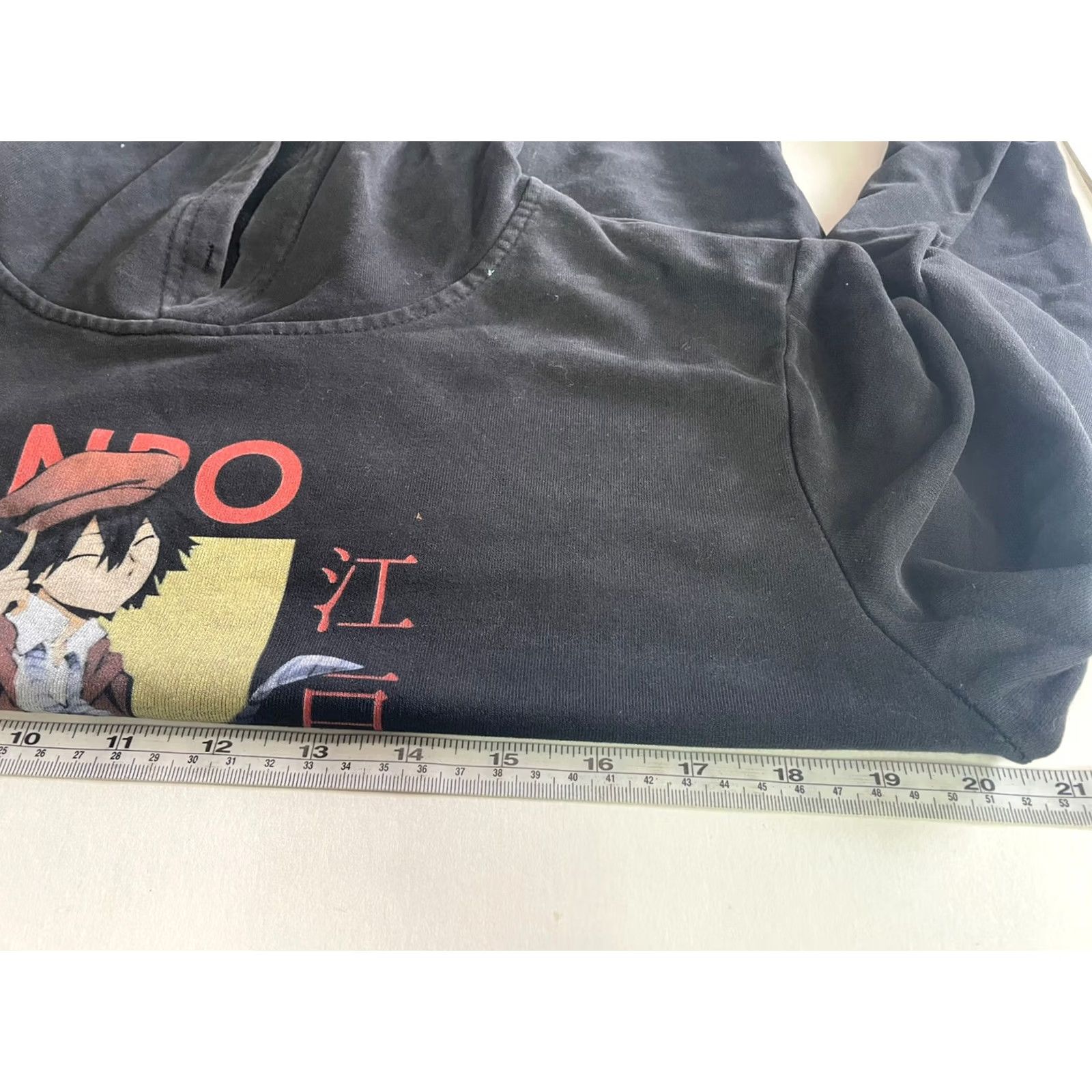 STRAYE Bungo Stray Dogs Hoodie Anime Ranpo Edogawa L Large Used Unbranded Unisex Adults Black Pullover Shirt/Hoodie Size US L / EU 52-54 / 3 - 4 Thumbnail