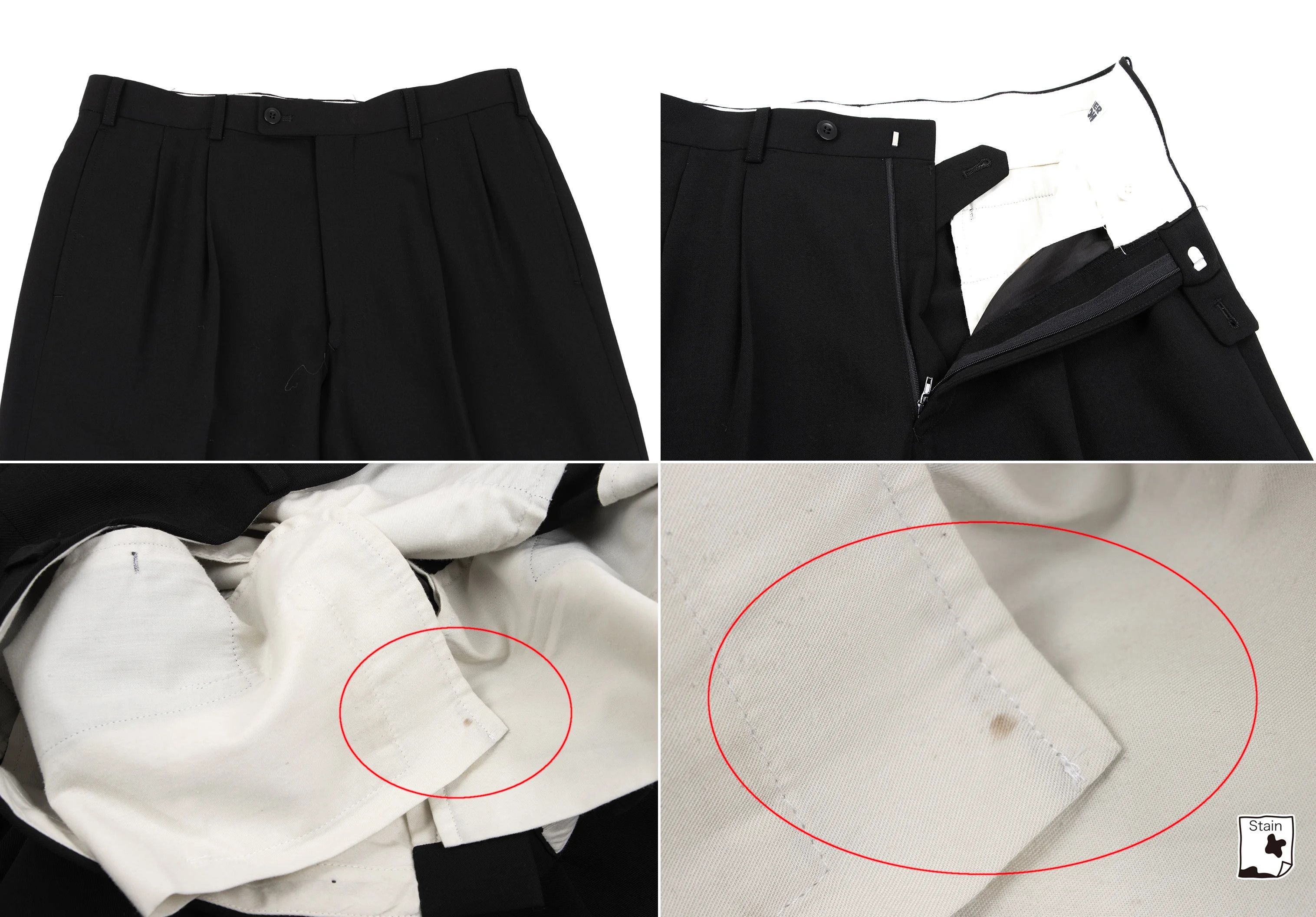 Jean Paul Gaultier Wool-Rayon Suit Set in Black, Size 48M Size US 32 / EU 48 - 11 Thumbnail