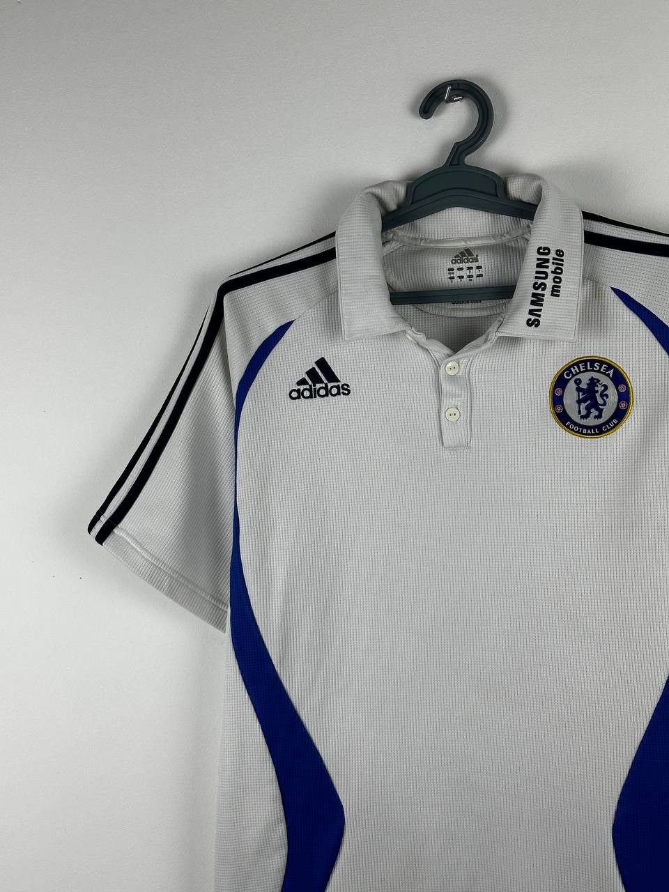 Adidas × Chelsea Soccer RARE CHELSEA 2006/2007 POLO SHIRT ADIDAS SIZE L ADULT Size US L / EU 52-54 / 3 - 3 Thumbnail