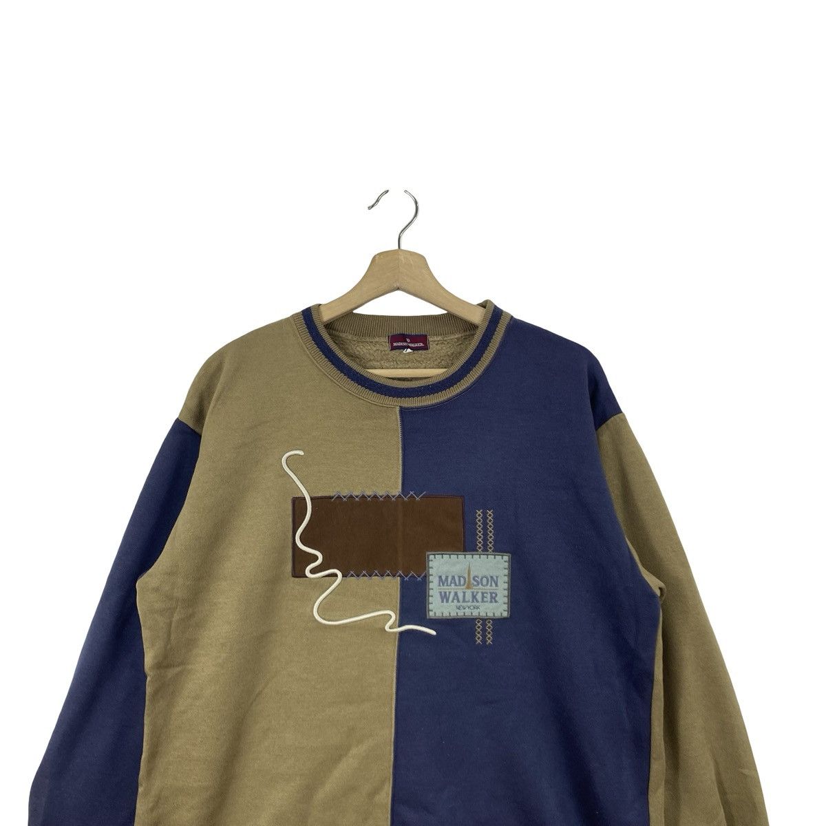 Madison Vintage MADISON WALKER Sweatshirt Crewneck Pullover Size US M / EU 48-50 / 2 - 2 Thumbnail