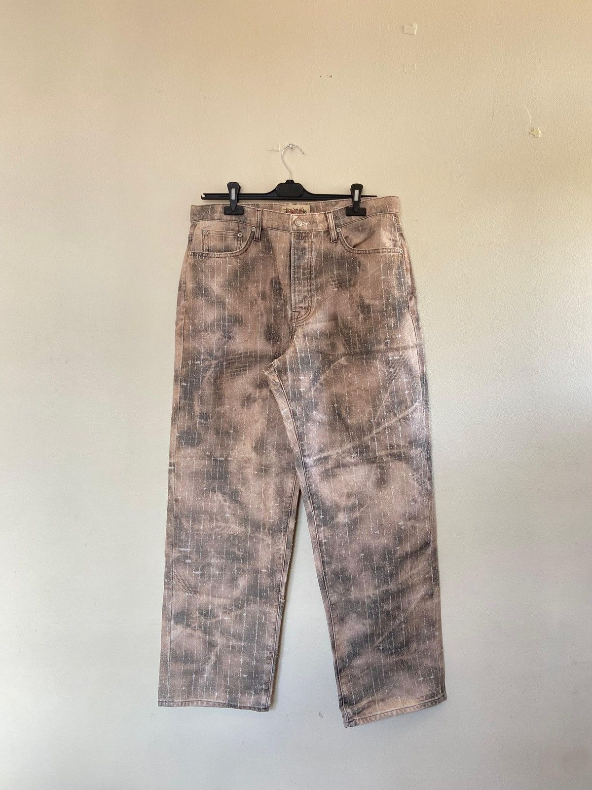 Stussy Needle Punch Big Ol Jeans