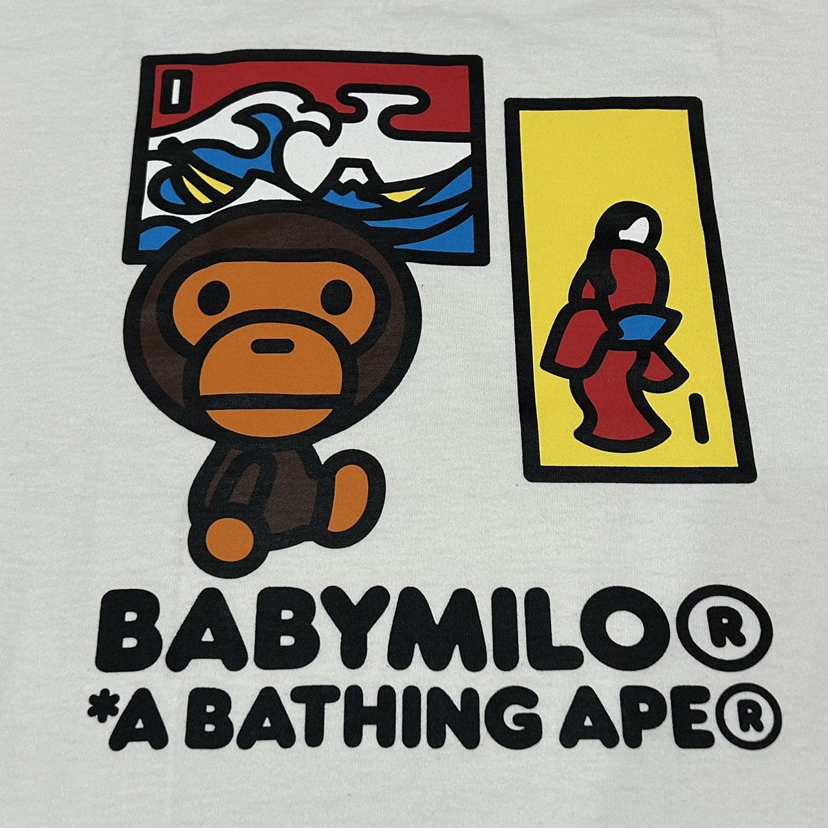 Bape BAPEXCLUSIVE Kyoto Baby Milo Tee Size US XL / EU 56 / 4 - 2 Thumbnail
