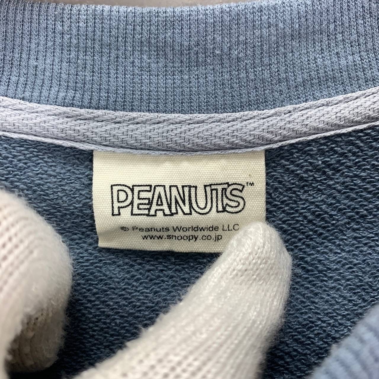 Peanuts SNOOPY PEANUTS Crew Neck Sweatshirt #2556/S Size US M / EU 48-50 / 2 - 7 Thumbnail