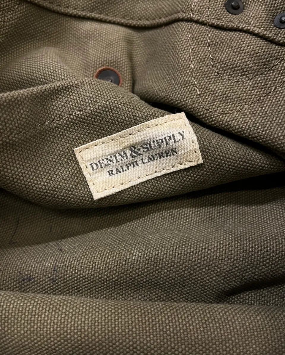 Polo Ralph Lauren Ralph Lauren Denim & Supply vintage USA Flag Khaki Tote Bag Size ONE SIZE - 11 Thumbnail