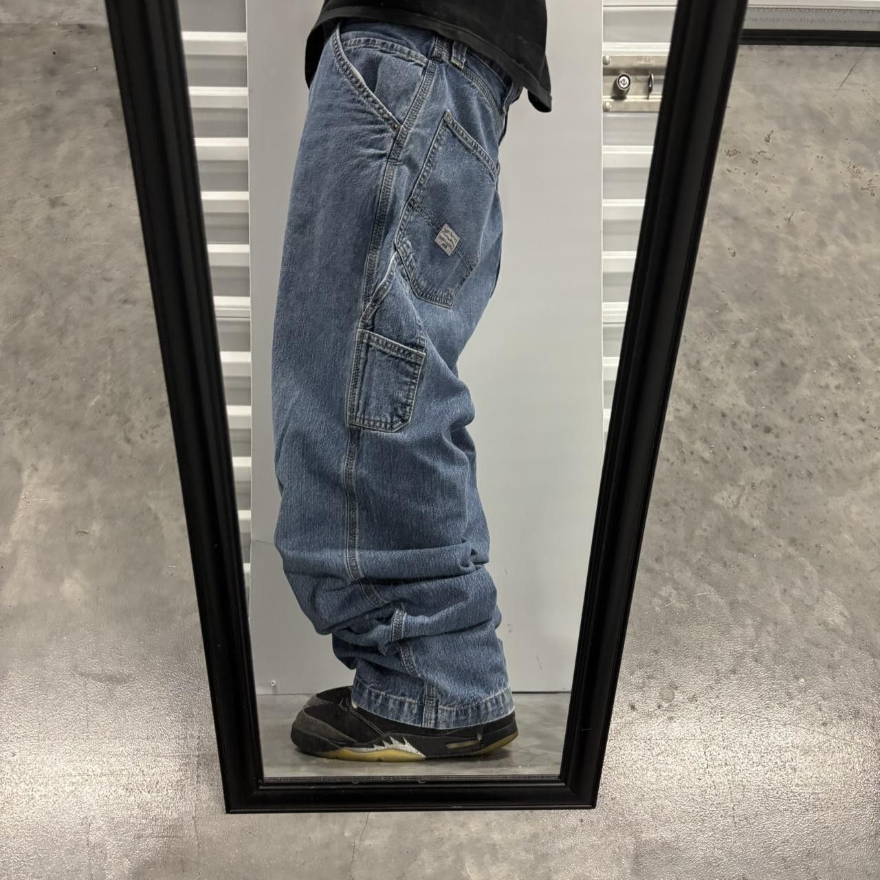 Levi's × Vintage Crazy Vintage Y2K/2000s Baggy Levis Carpenter Skater Style Denim Jeans! Size US 36 / EU 52 - 2 Thumbnail