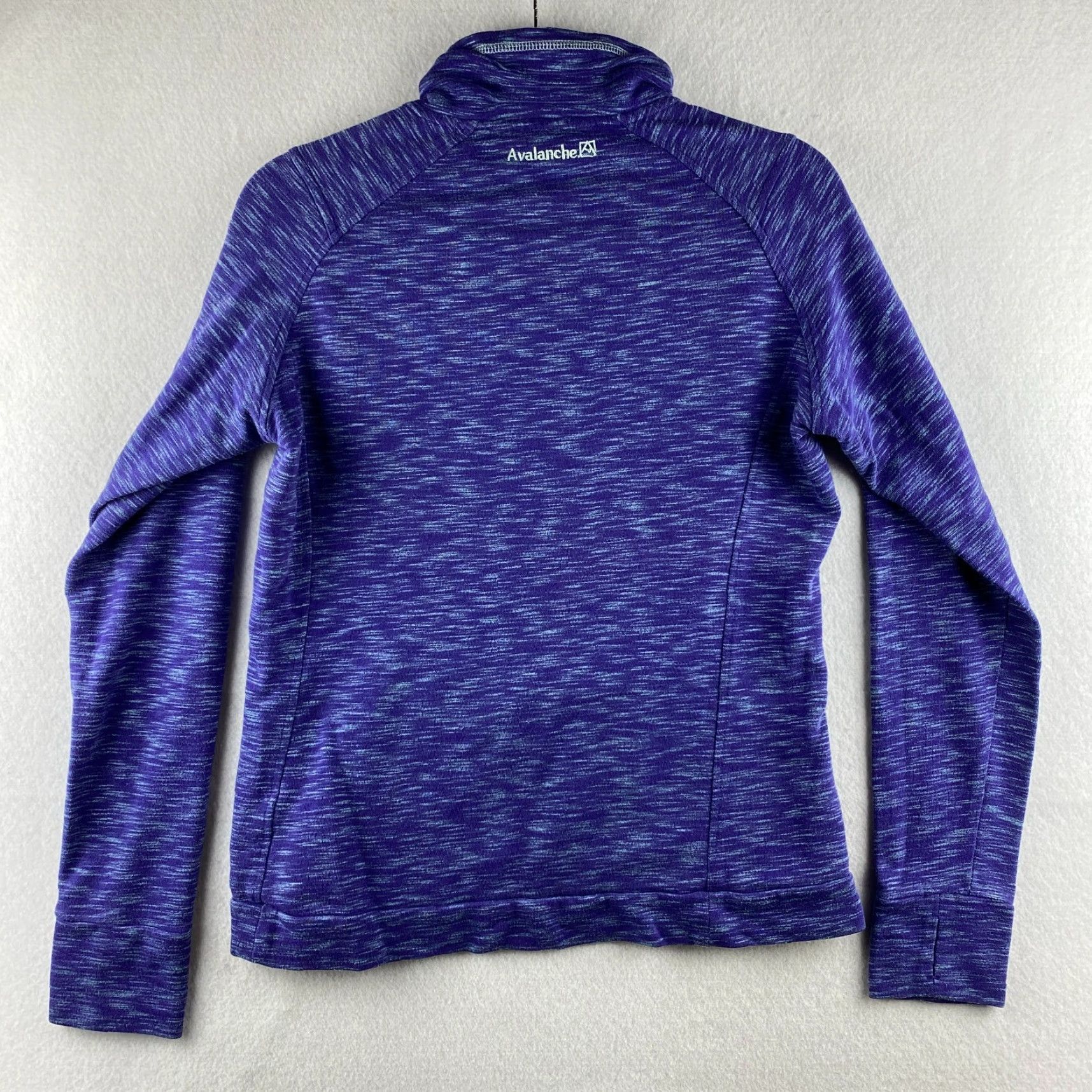 Avalanche Avalanche Sweater Womens Medium Long Sleeve 1/4 Button Pockets Blue Outdoor Size M / US 6-8 / IT 42-44 - 6 Thumbnail