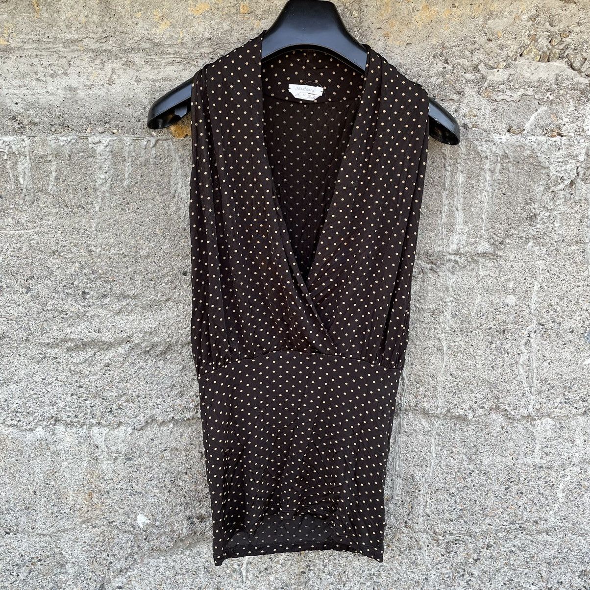 Max Mara Vintage Max Mara Blouses Y2K 90s Italy Designer Size M / US 6-8 / IT 42-44 - 2 Thumbnail