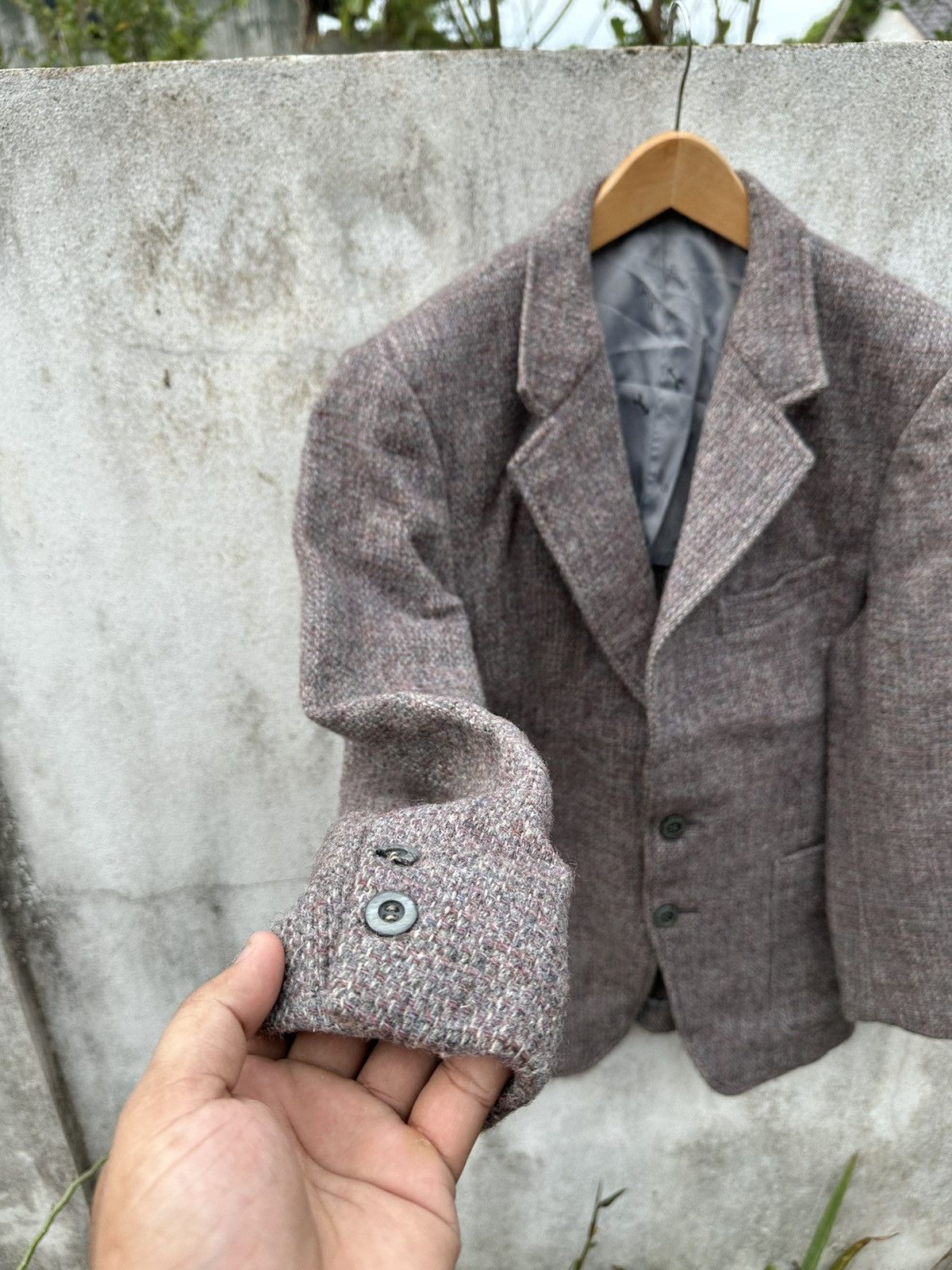 Harris Tweed Harris Tweed wool coat by Yojima Size US M / EU 48-50 / 2 - 3 Thumbnail