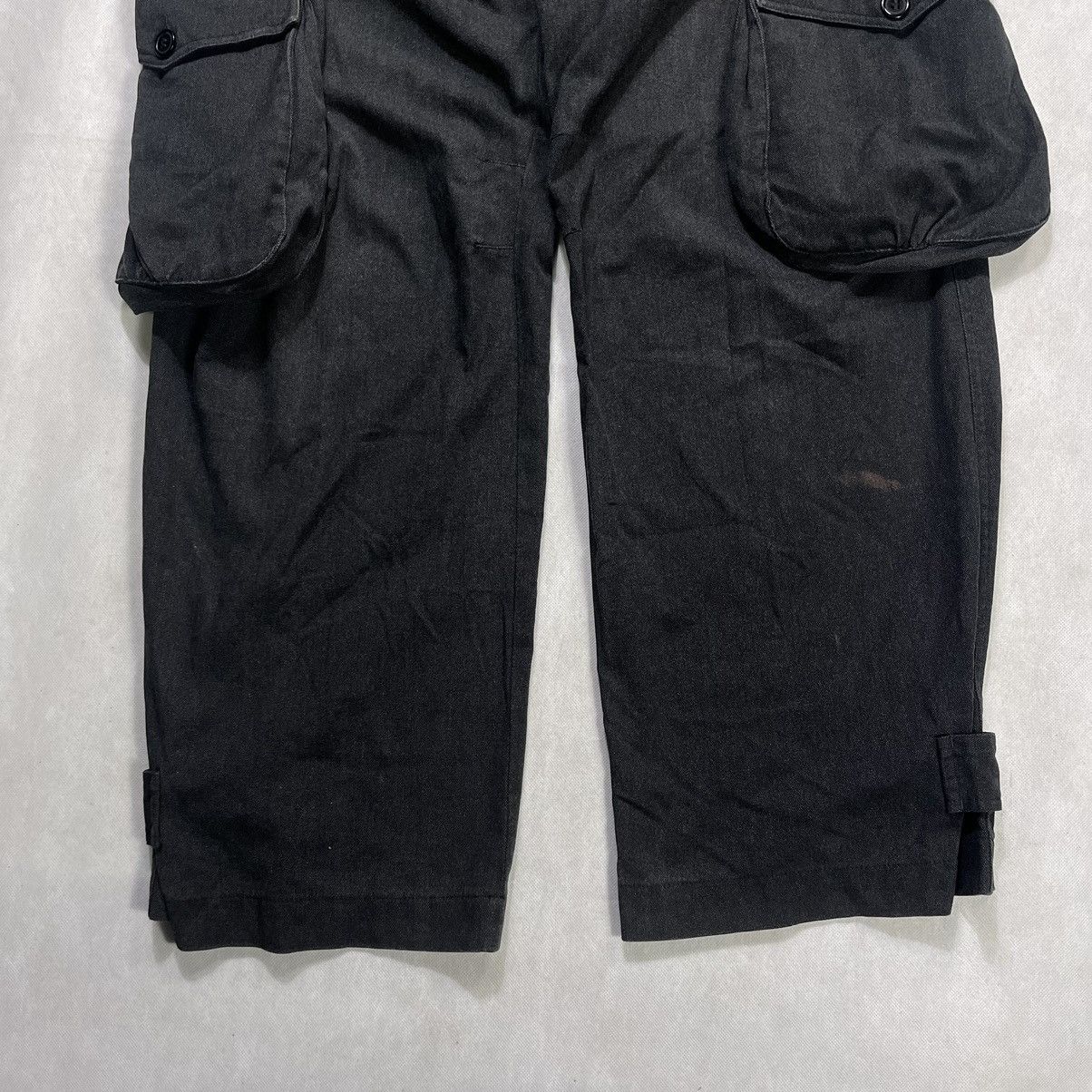 Japanese Brand Kookai Baggy Strap 3D pocket Cargo Pant Size 32" / US 10 / IT 46 - 4 Thumbnail