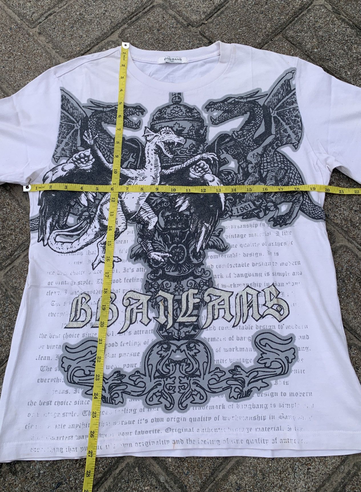 Japanese Brand Bang bang poem shirt Size US XL / EU 56 / 4 - 5 Thumbnail