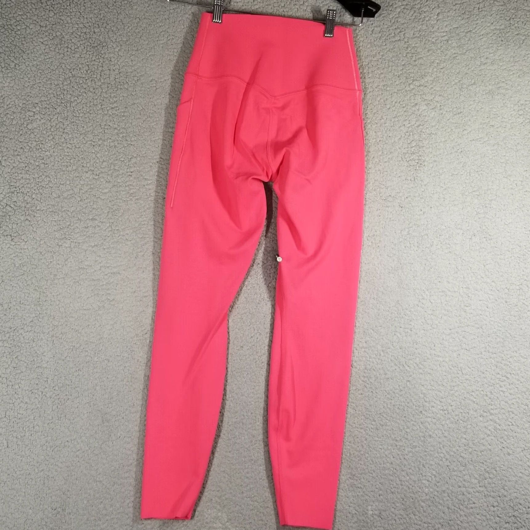 Nike VINTAGE Nike Women Leggings Cropped Tapered Activewear Small Pink Nike Dri-FIT 90s Womens Size 28" / US 6 / IT 42 - 2 Thumbnail