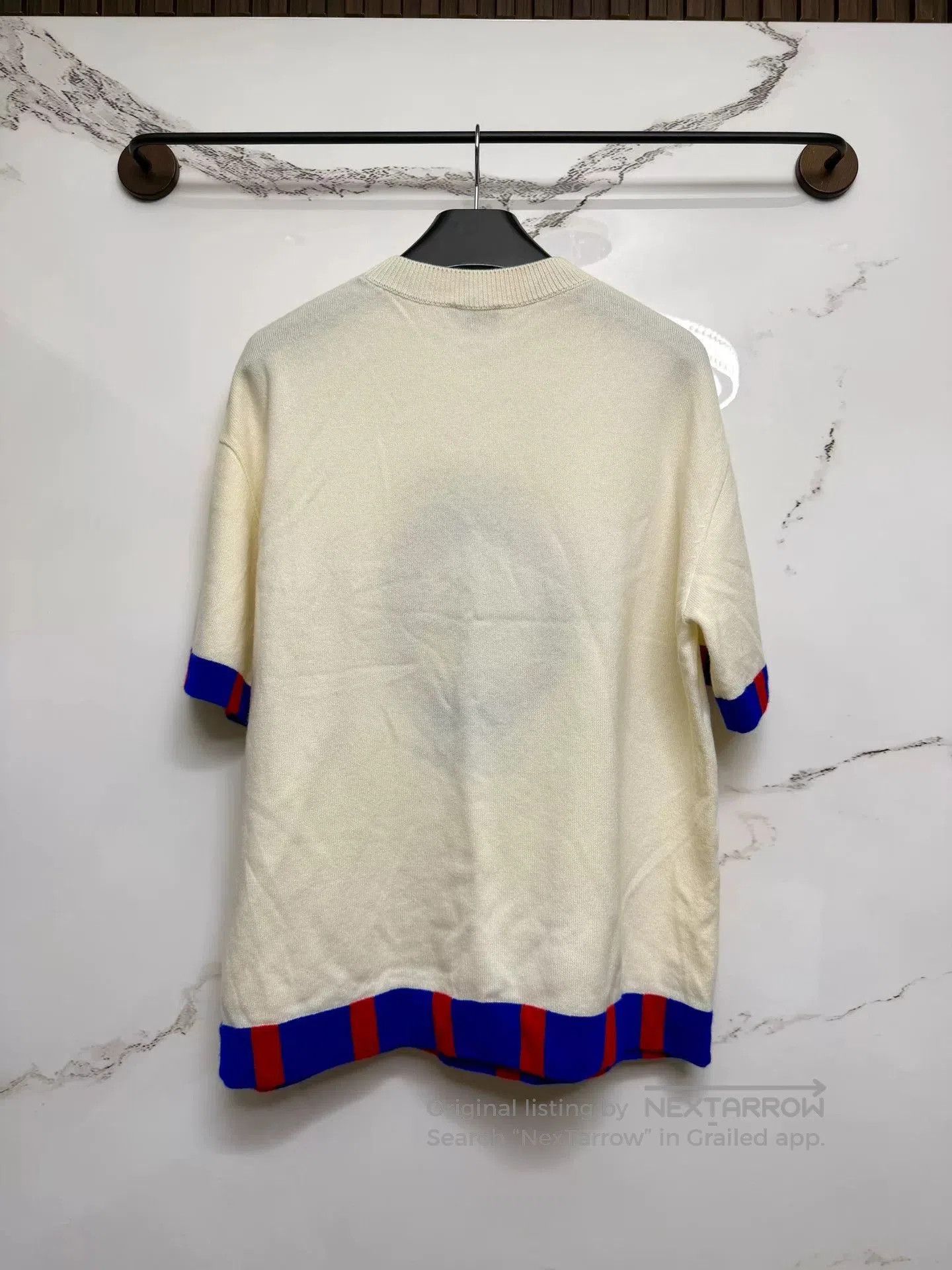 Chanel Chanel Cruise Logo Knit Short Sleeve Top. Size M / US 6-8 / IT 42-44 - 3 Thumbnail