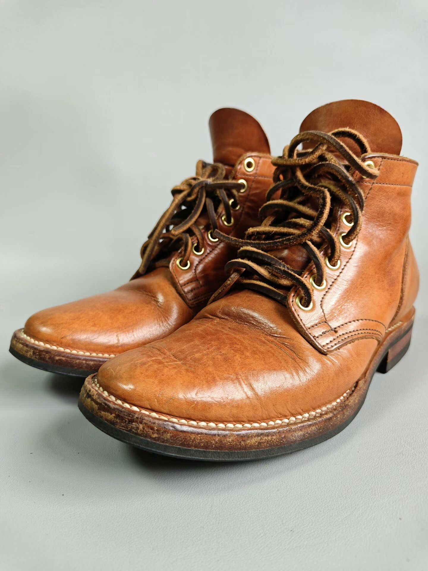 Viberg Viberg Dublin Leather Sneakers Size US 6 / EU 39 - 1 Thumbnail