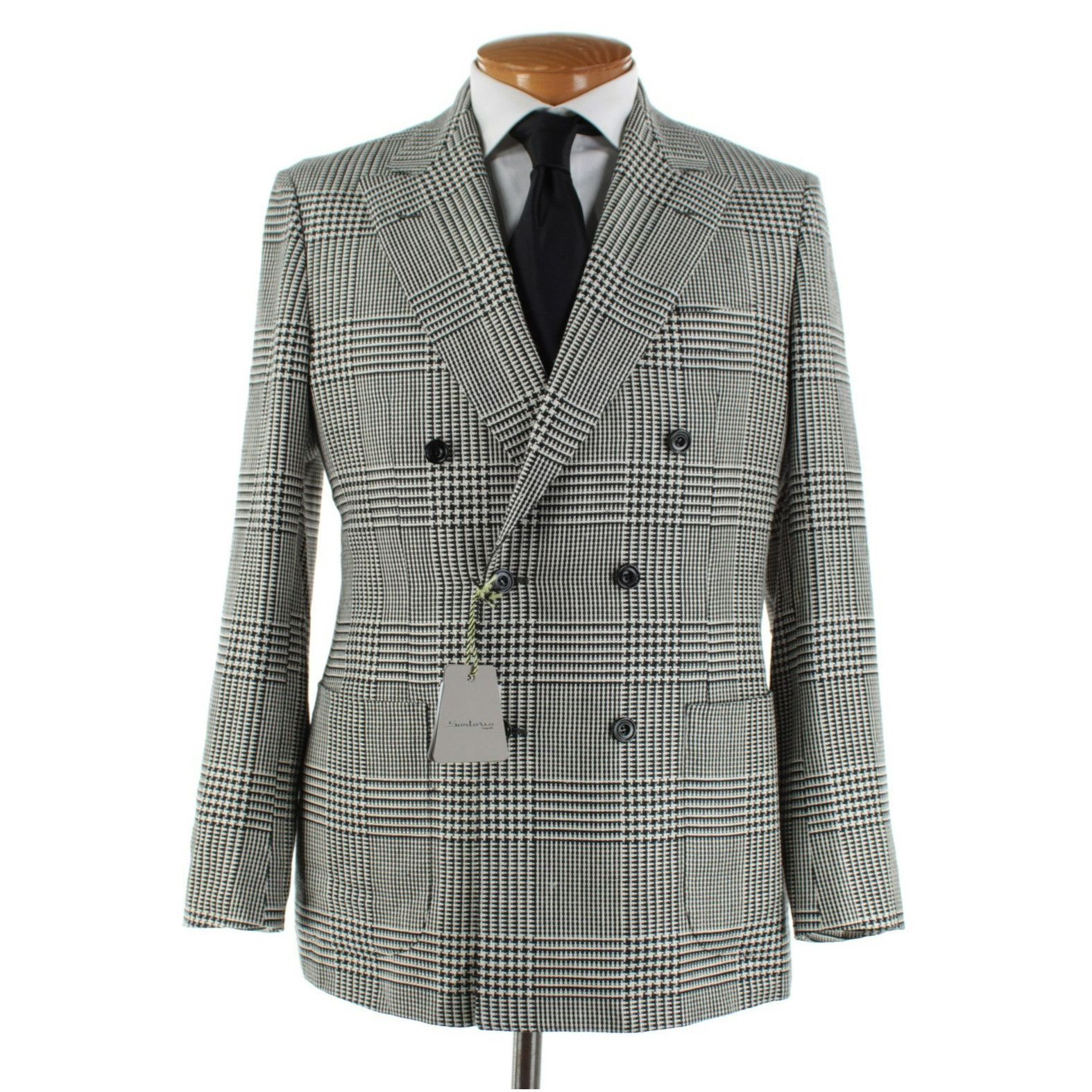 SARTORIO Sartorio Sport Coat Size 40 Regular US in Black Size 40R - 1 Thumbnail