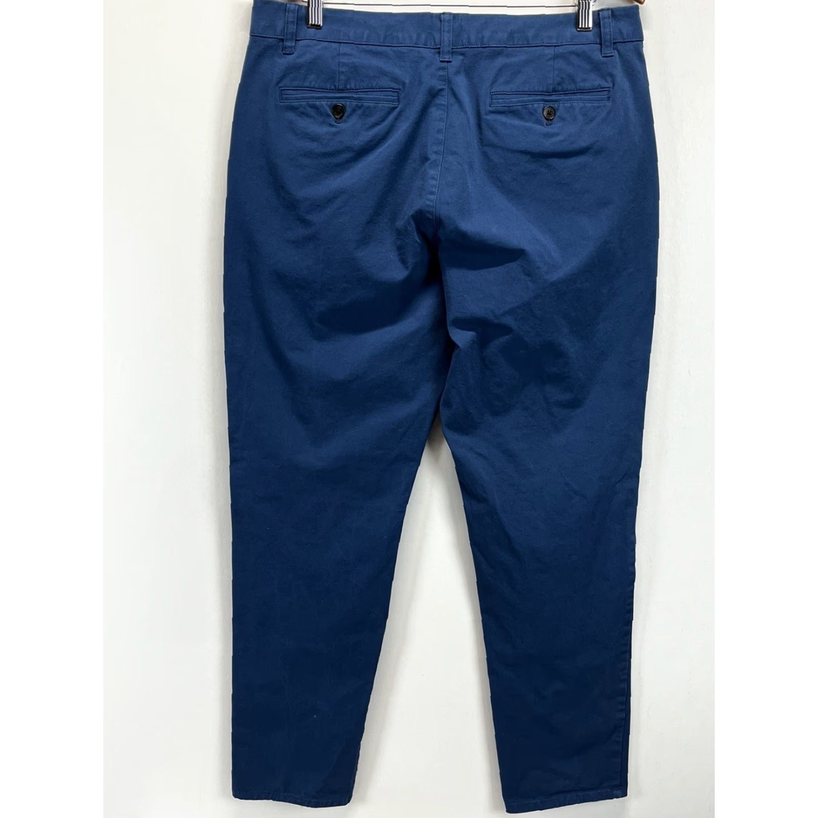 Bonobos Bonobos Men's Chino Pants 35x34 Blue Flat Front Regular GUC Size US 35 - 3 Thumbnail