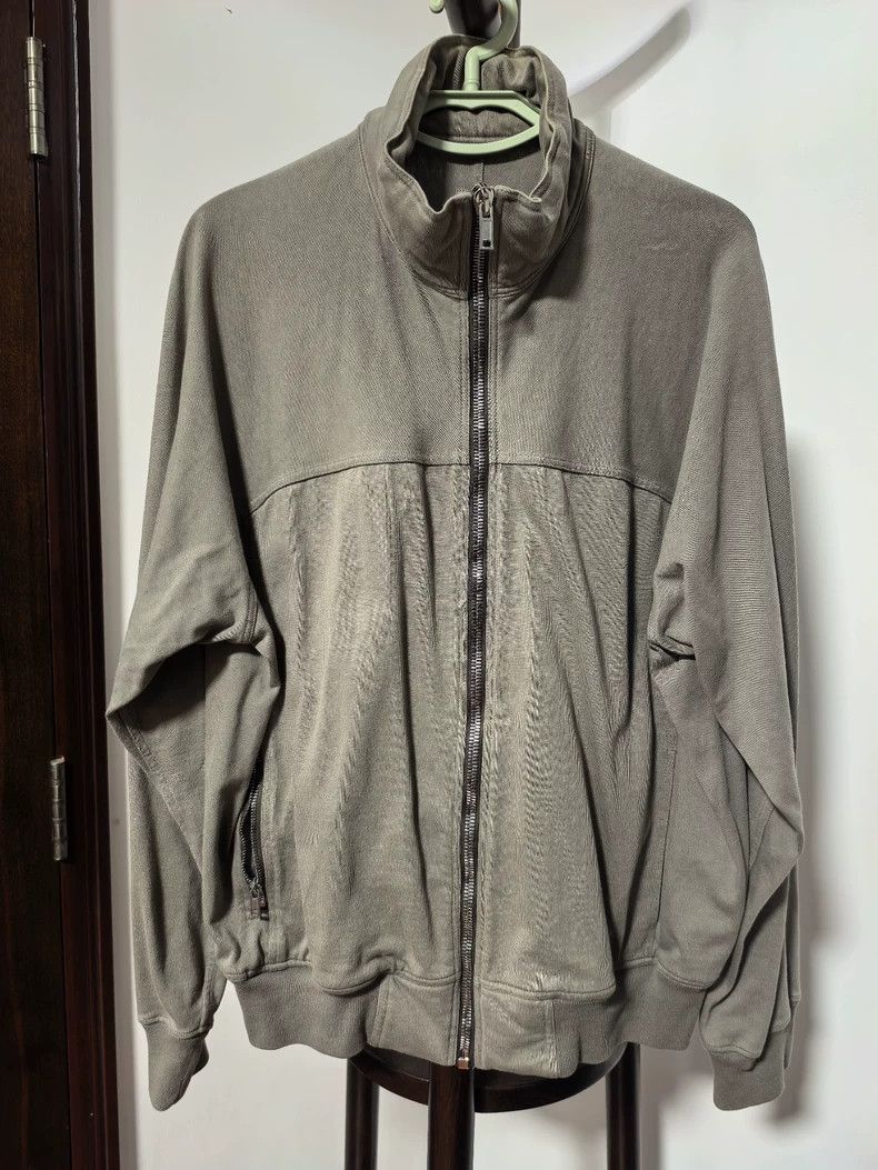 Rick Owens Gray Zip Jacket with Asymmetric Pockets - dmc