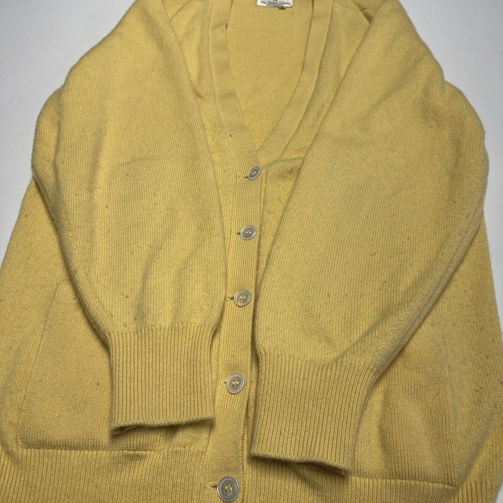 Vintage Vintage The Scotch House Cashmere Cardigan Sweater Womens 40 Size S / US 4 / IT 40 - 3 Thumbnail