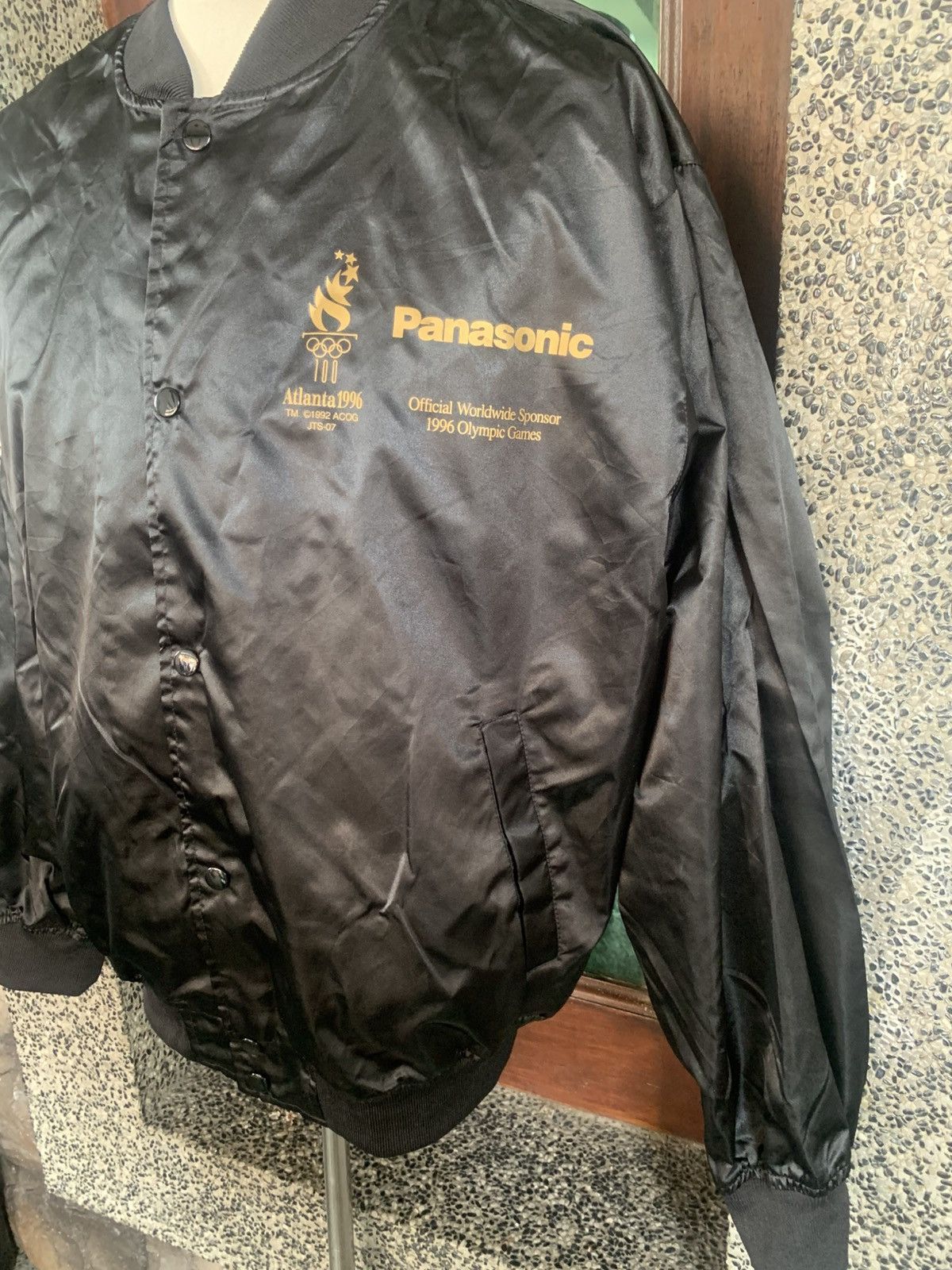 Japanese Brand × USA Olympics × Vintage Vintage 90s Panasonic Atlanta Olympics 1996 Light Jacket Size US XL / EU 56 / 4 - 4 Thumbnail