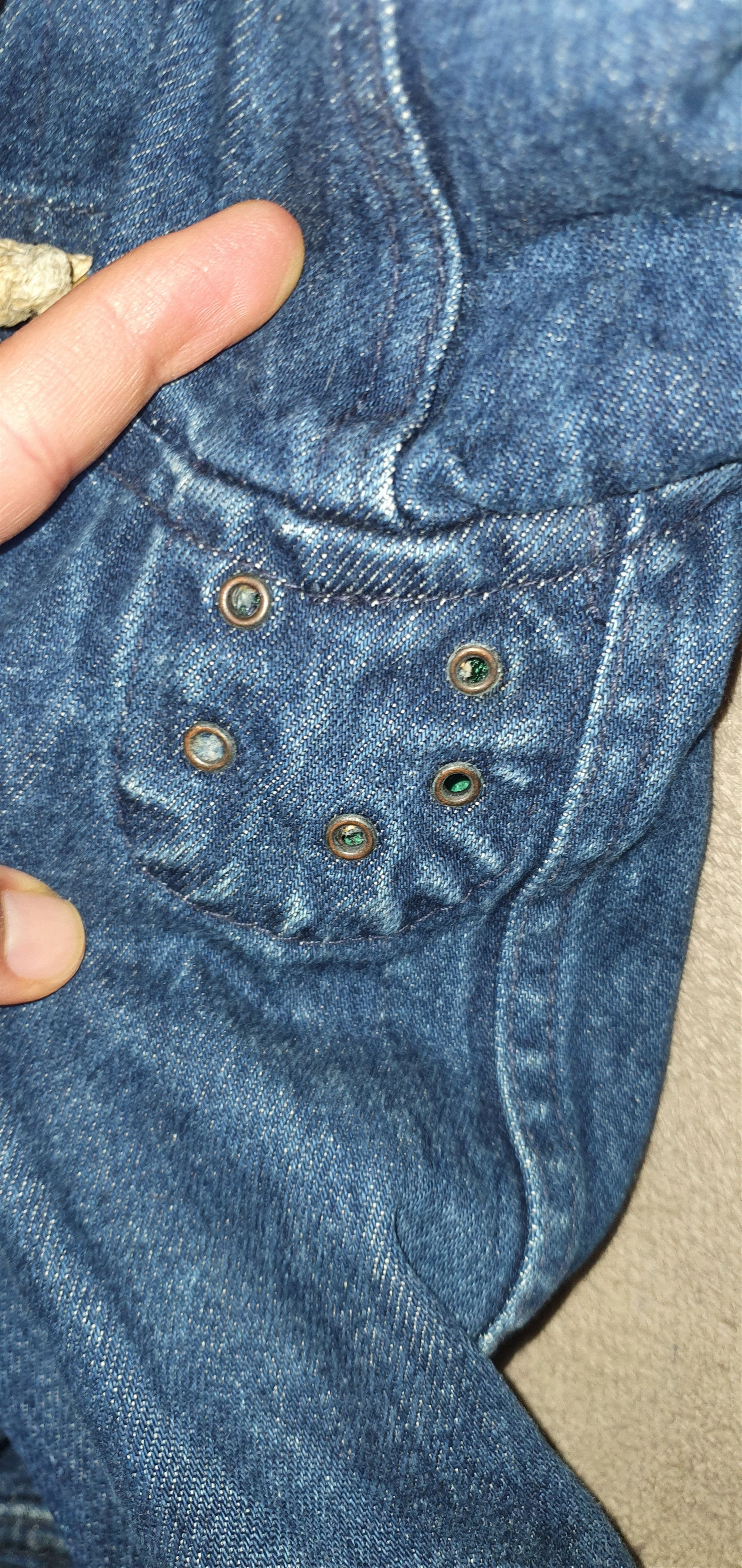 Other Valentino Blue Denim Cotton Vintage 1980s Coat Size US S / EU 44-46 / 1 - 7 Thumbnail