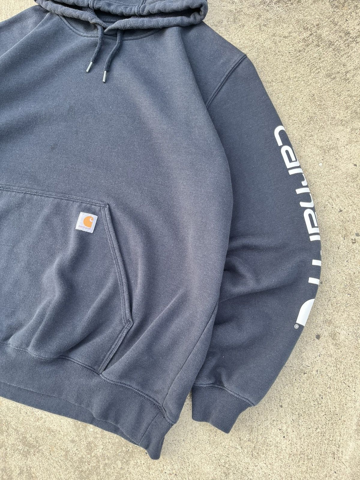Carhartt Vintage Y2K Carhartt Work Hoodie Original Fit Size US XXL / EU 58 / 5 - 3 Thumbnail