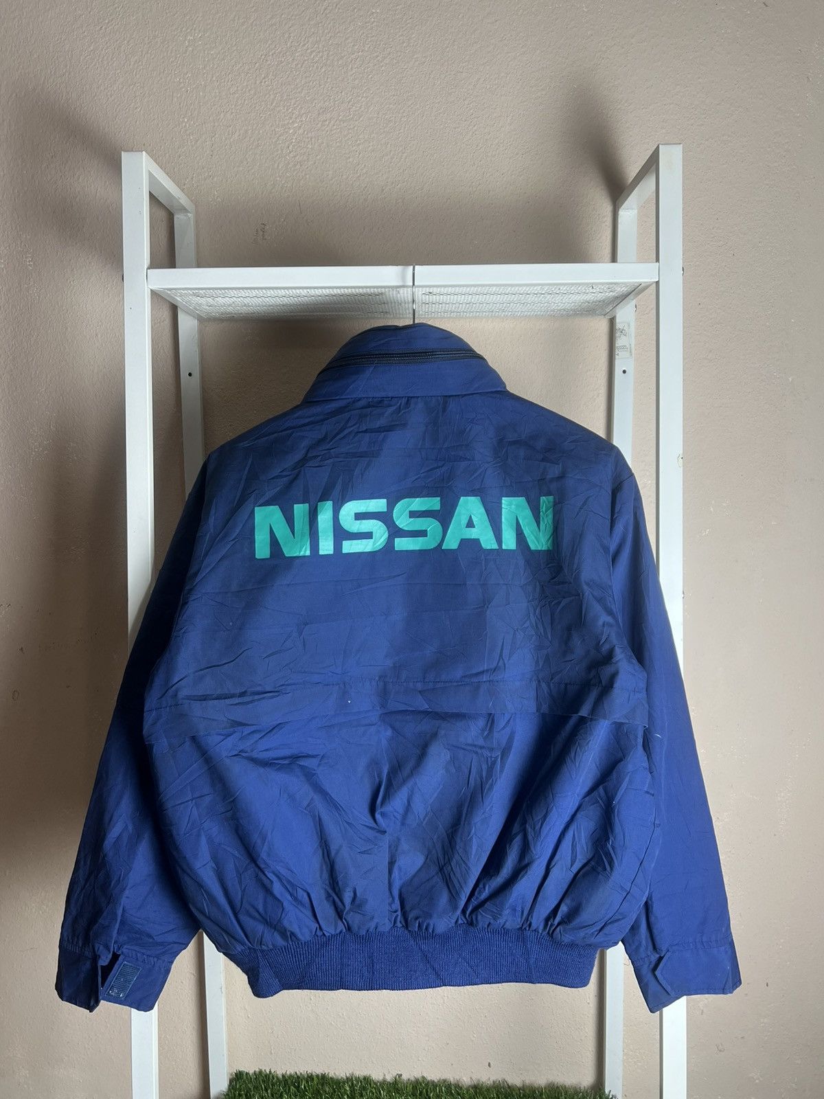 Vintage Vintage Nissan Workwear Jacket Stain Size US L / EU 52-54 / 3 - 8 Thumbnail