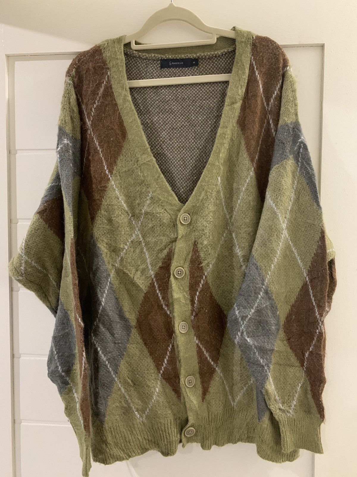 Japanese Brand Vintage Colour Knitwear RAGEBLUE Size US M / EU 48-50 / 2 - 1 Thumbnail