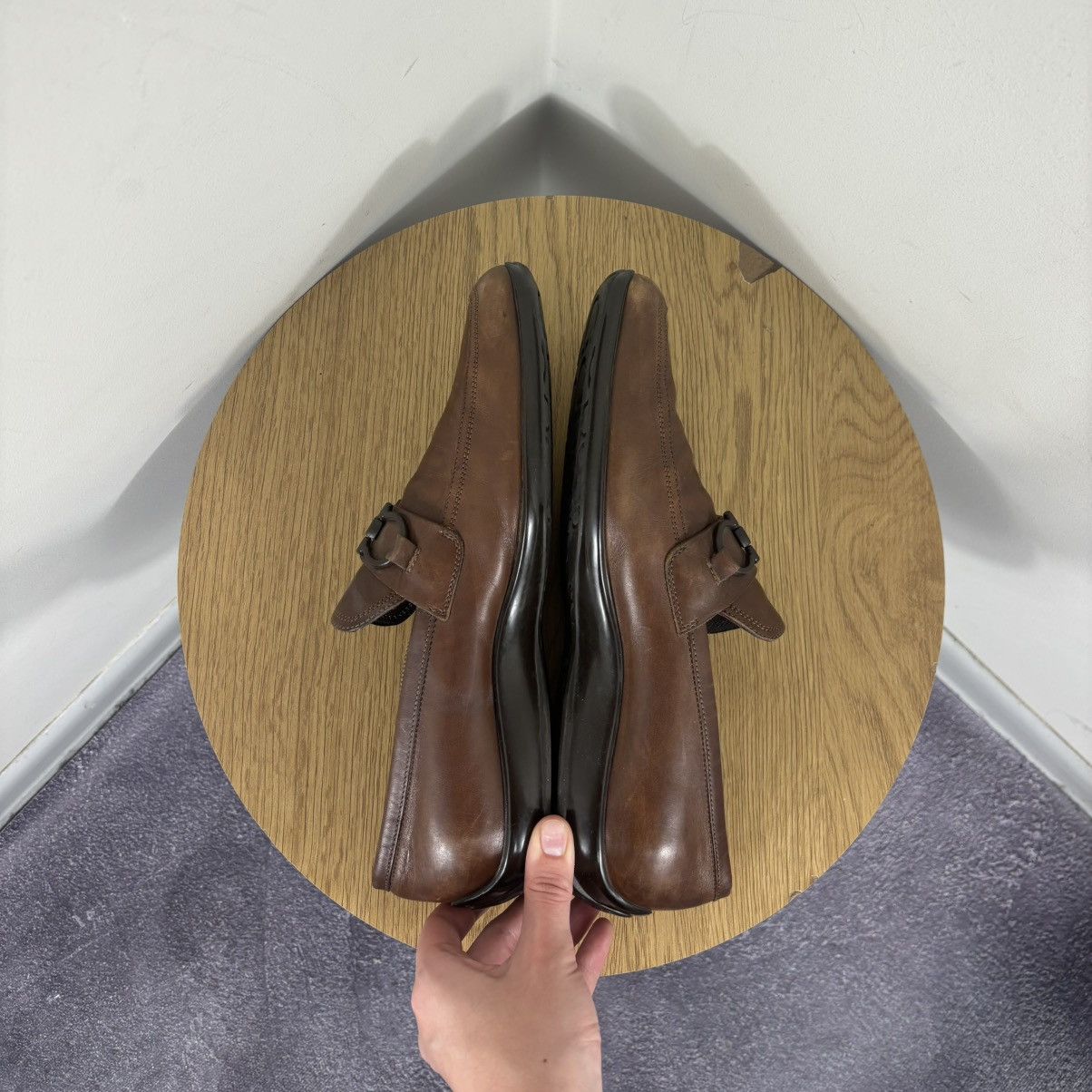 Salvatore Ferragamo Salvatore Ferragamo Men’s Dinamo Gancini Bit Leather Loafers Size US 8.5 / EU 41-42 - 20 Thumbnail