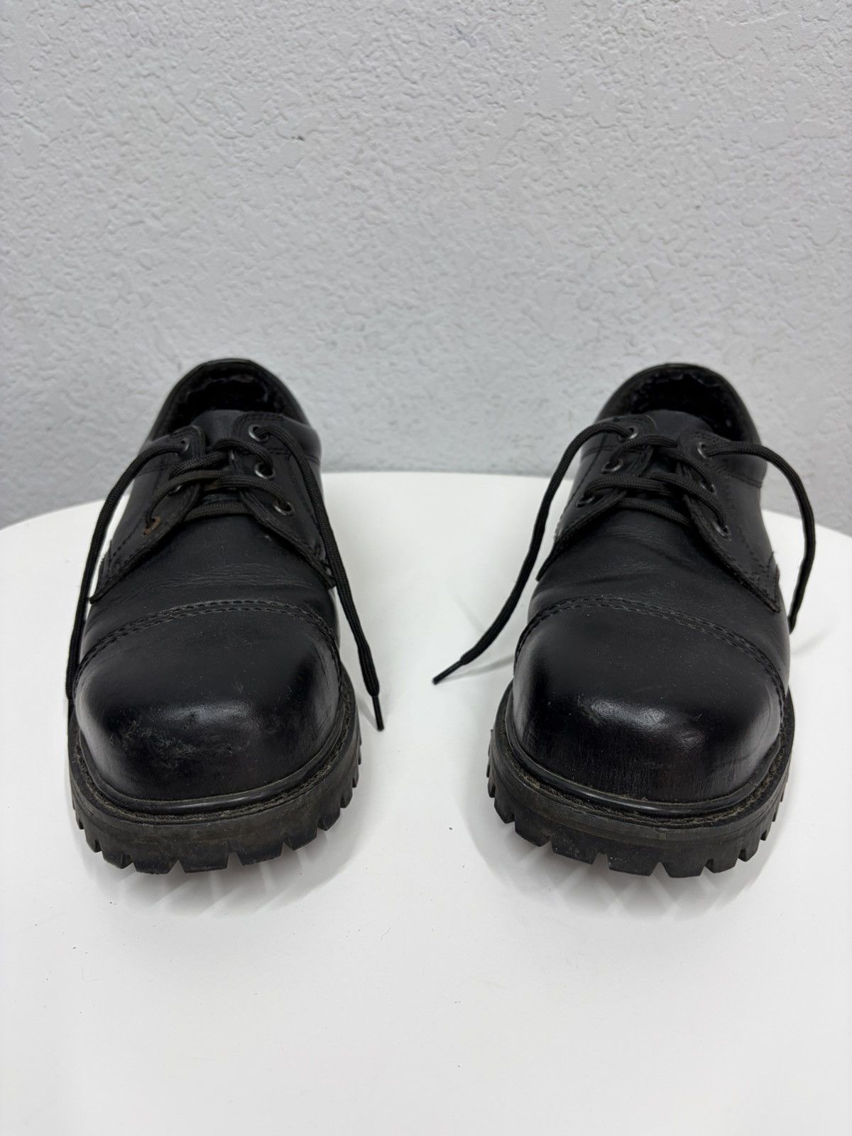 Undercover Vintage Y2K Guidi CCP Style Distressed Leather Biker Boots Size US 10.5 / EU 43-44 - 6 Thumbnail