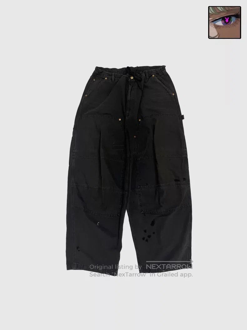 Balenciaga Balenciaga Double knee cargo wide-leg jeans Size US 32 / EU 48 - 1 Thumbnail