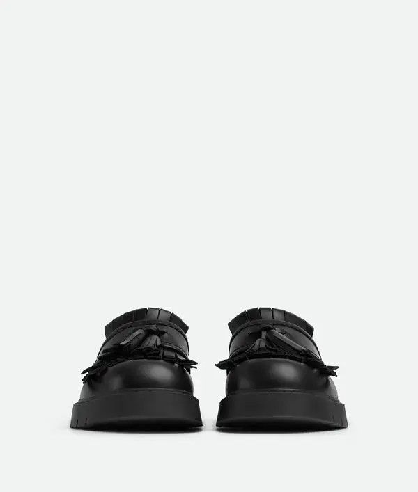 Bottega Veneta o1bcso1str1025 Haddock Loafers in Black Size US 12 / EU 45 - 2 Thumbnail