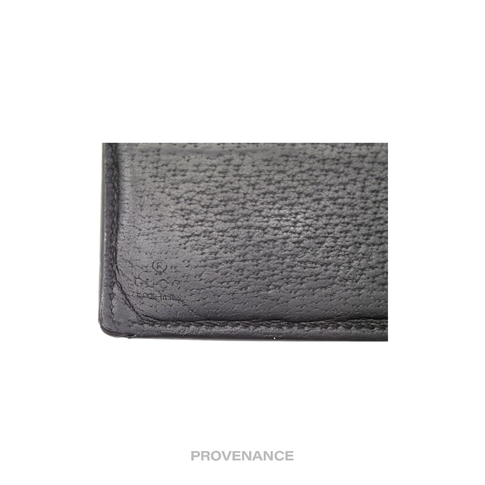 Gucci 🔴 Gucci GG Marmont Snap Bifold Wallet - Black Leather Size ONE SIZE - 7 Thumbnail