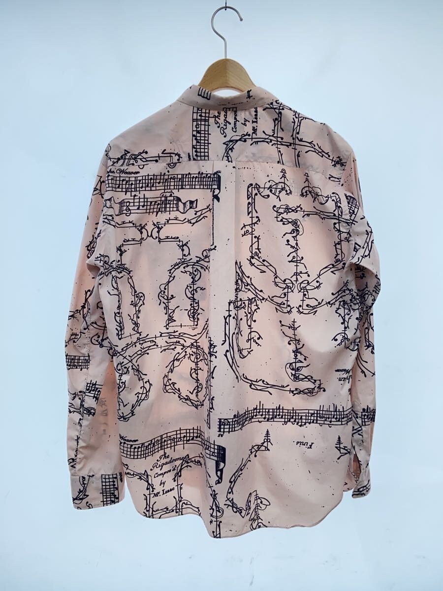 Comme des Garcons Homme Deux SS20 Musical Note Print Button Shirt Size US M / EU 48-50 / 2 - 2 Thumbnail