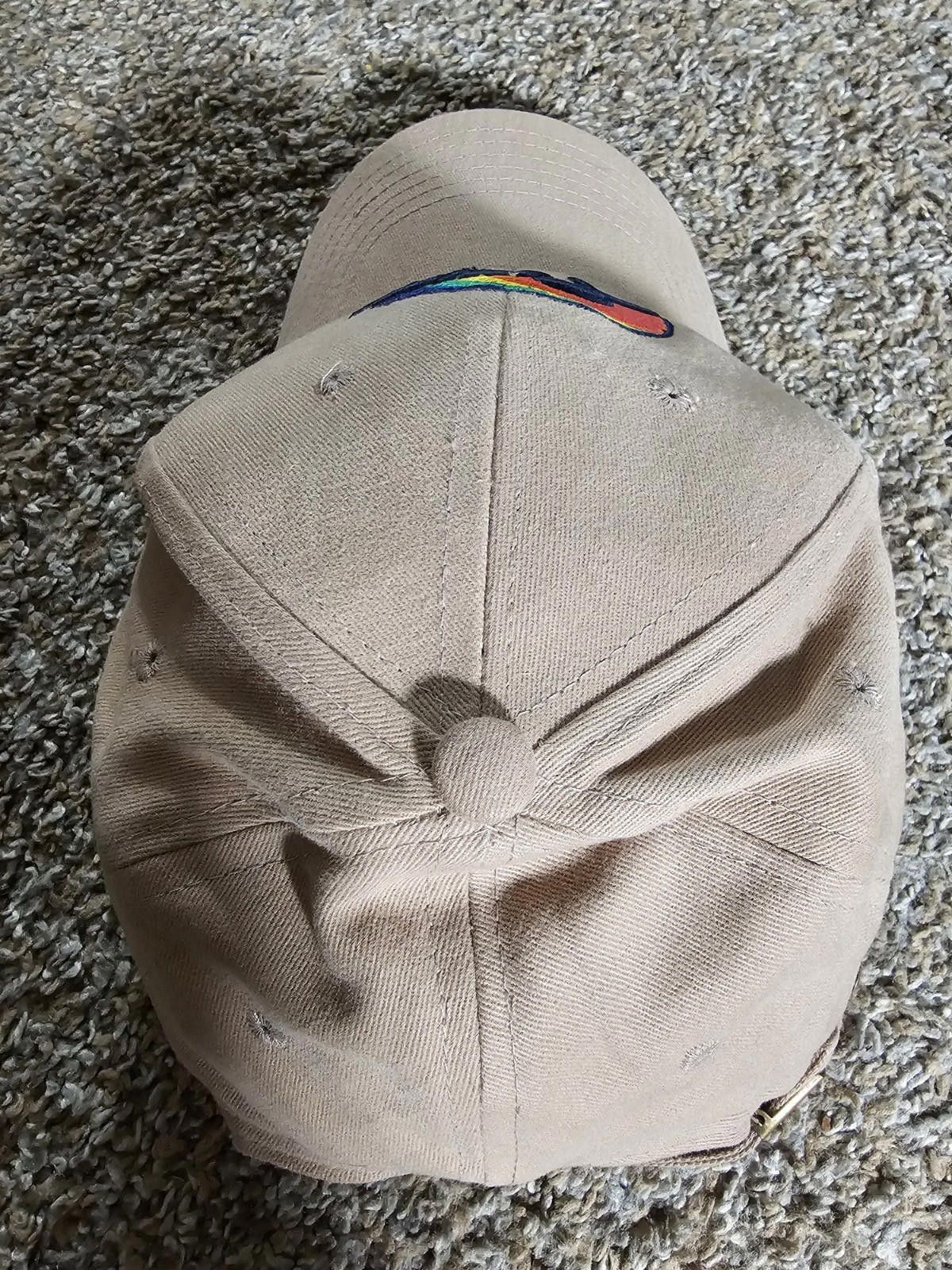 Designer fitz rainbow strapback Crossroads Designs hat Size ONE SIZE - 5 Thumbnail