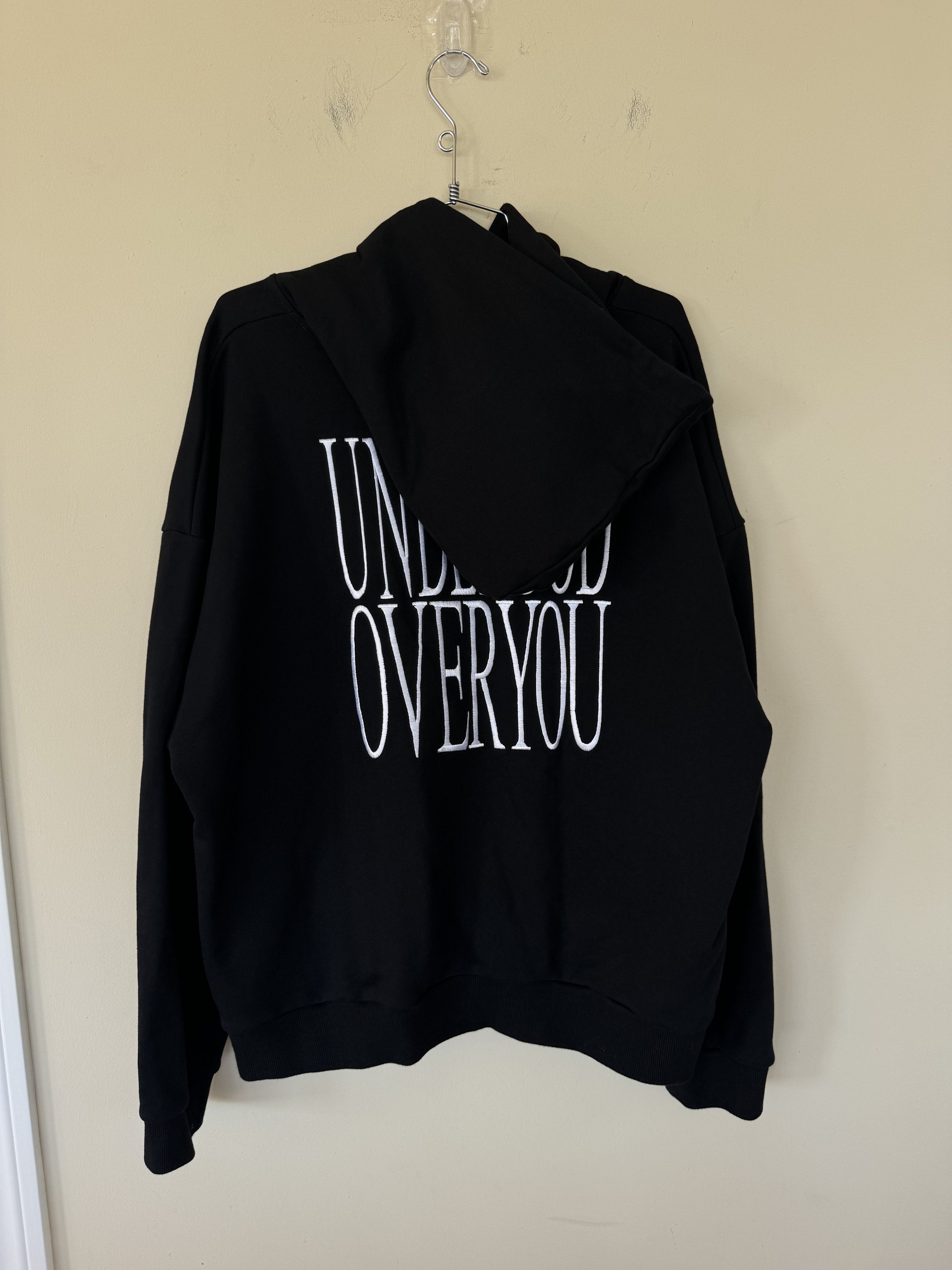 Vintage Open Bar Funeral Under God Over You Cropped Hoodie Size US XXL / EU 58 / 5 - 5 Thumbnail