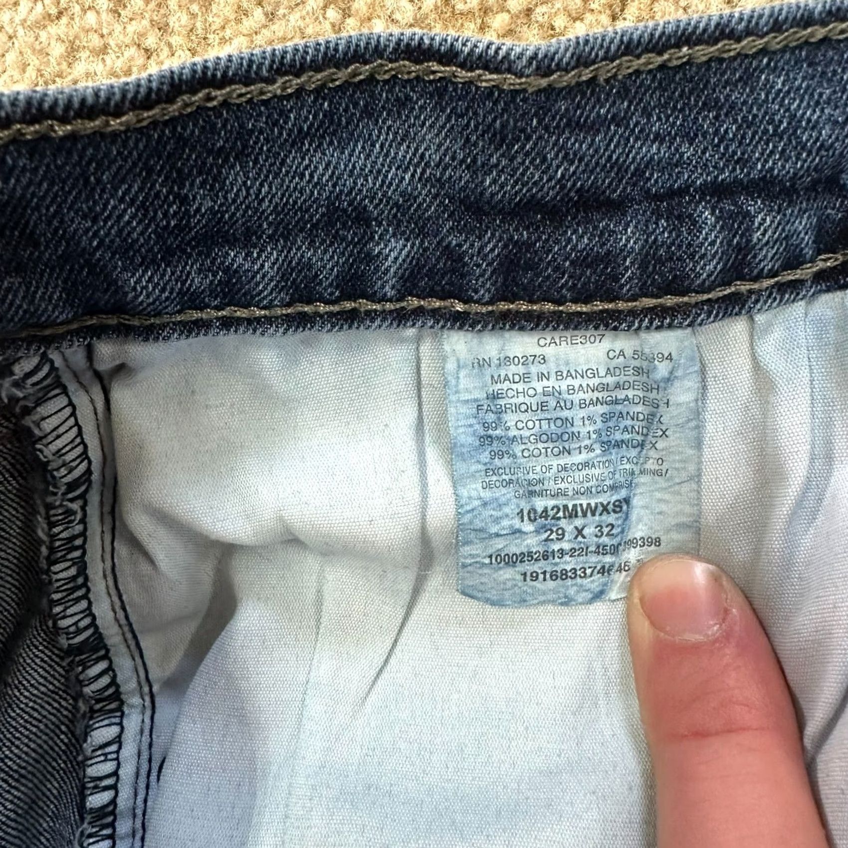 Wrangler VINTAGE Wrangler 20X Jeans Men 29x32 Cowboy Bootcut Denim Blue 5-Pocket W Logo Mens Size US 29 - 5 Thumbnail