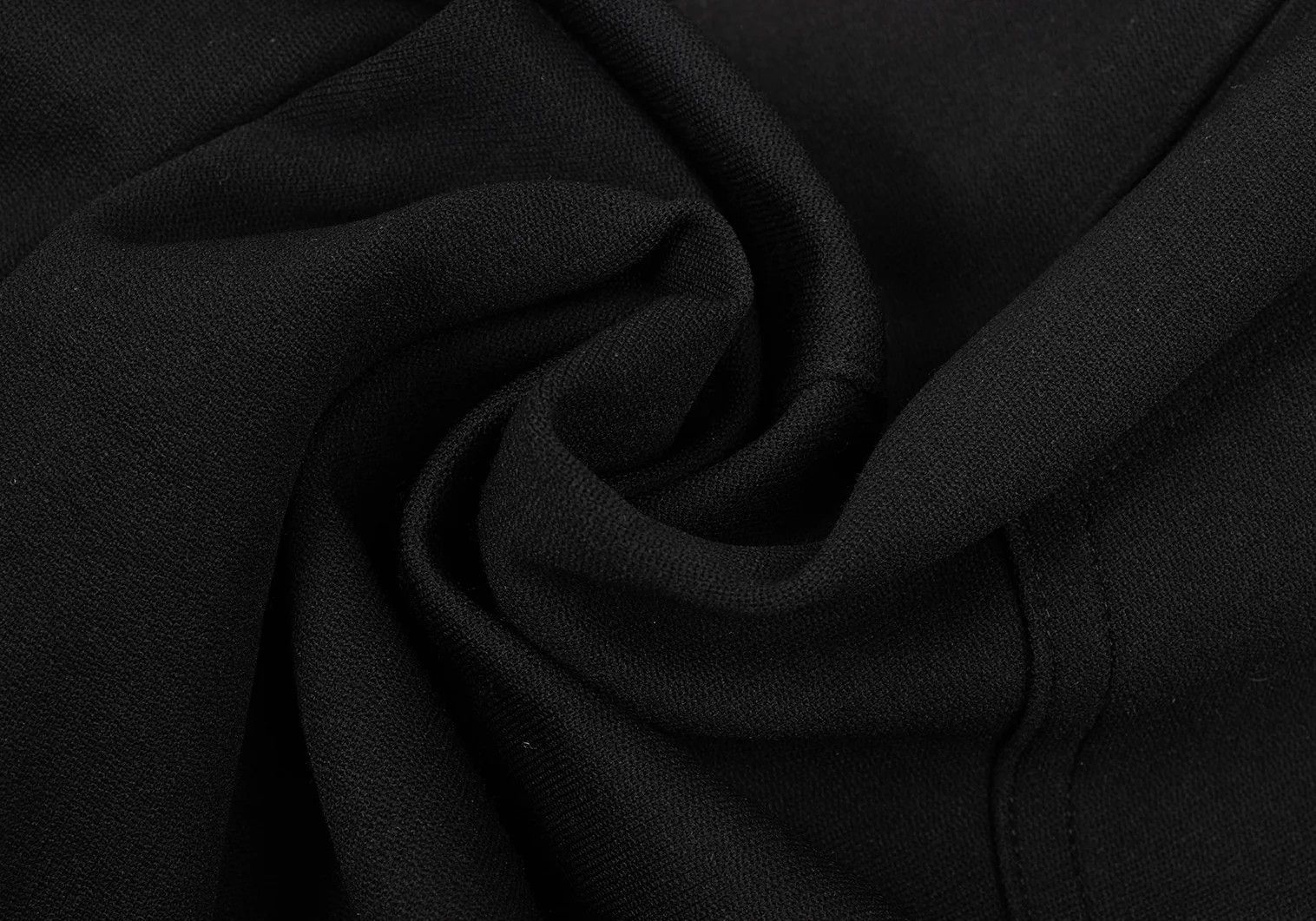 Emporio Armani Nylon Stretch Straight Pants in Black Size 46 Size US 30 / EU 46 - 13 Thumbnail
