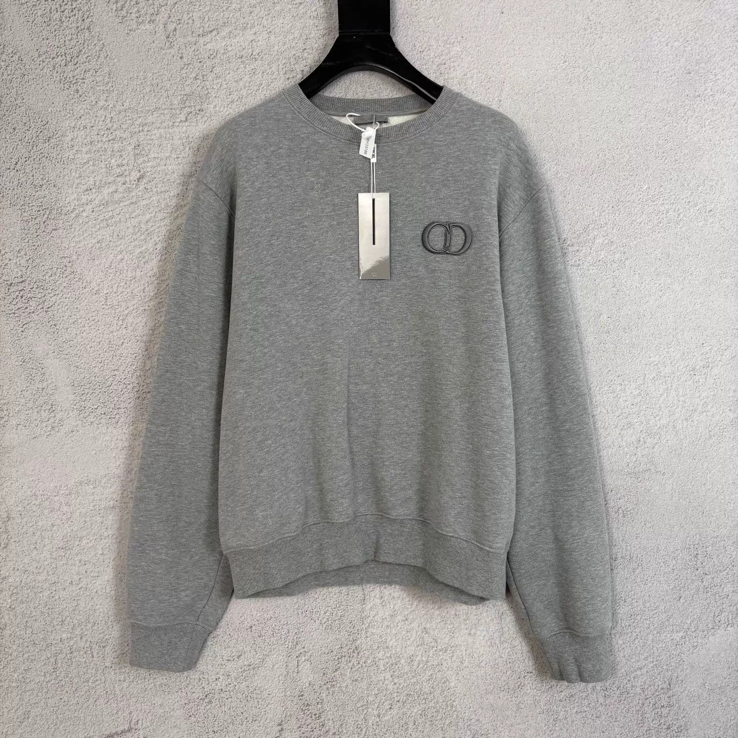 Dior DIOR Essentials CD crewneck sweatshirt men's gray M Size US M / EU 48-50 / 2 - 1 Thumbnail