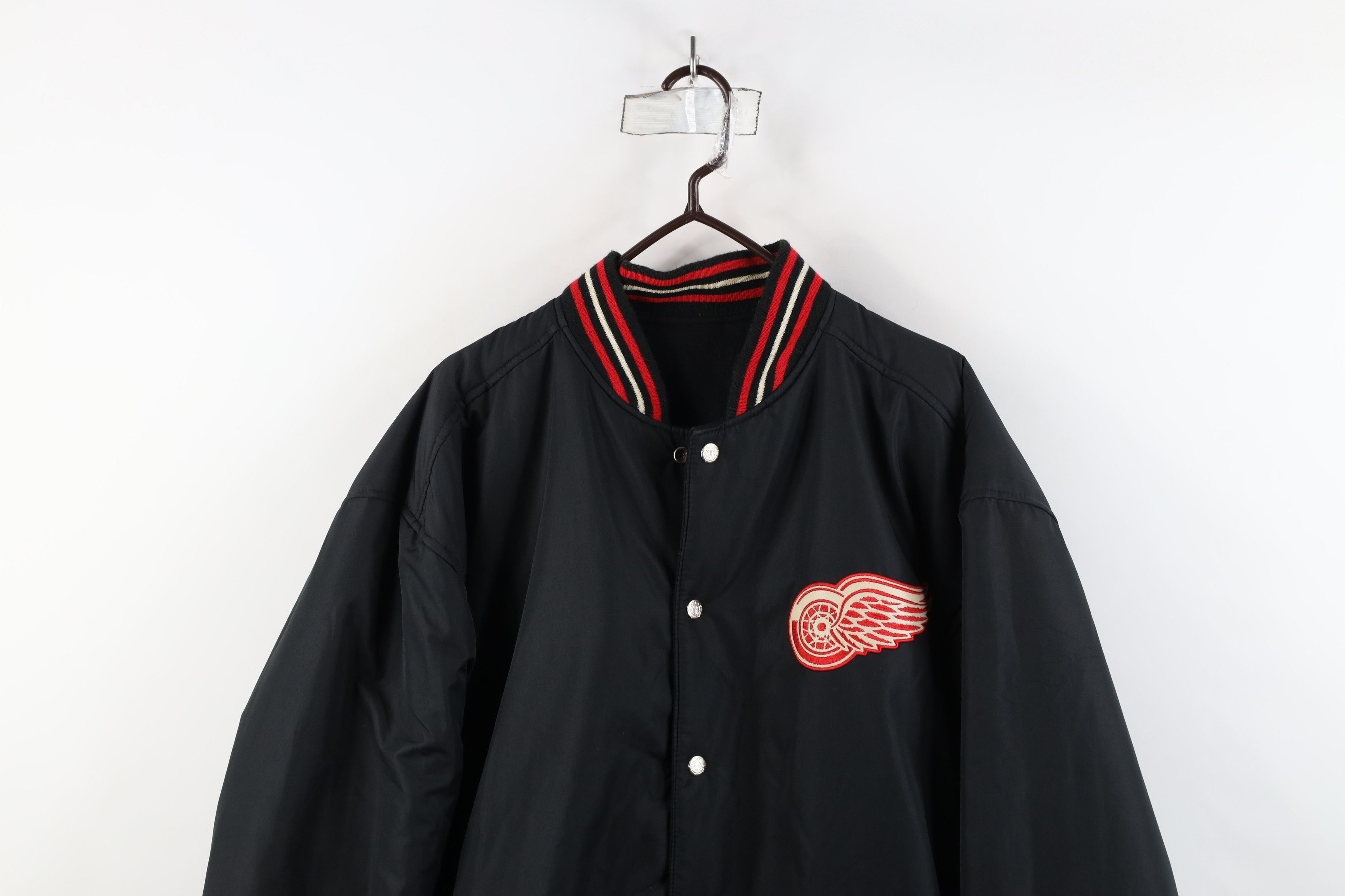 Vintage Vintage 90s Reversible Hockey Wool Leather Varsity Jacket Size US XL / EU 56 / 4 - 13 Thumbnail