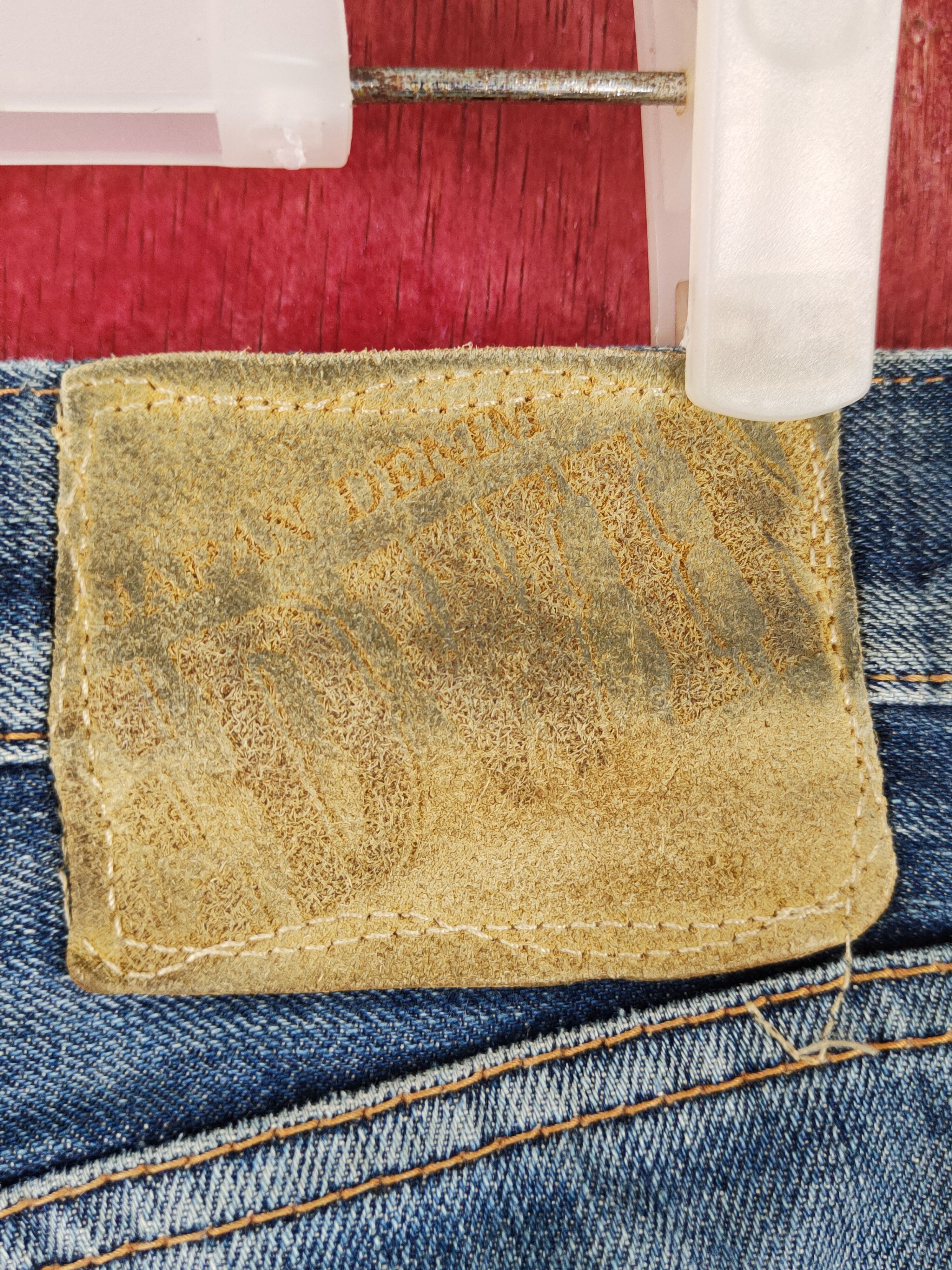 Edwin Edwin Dark Blue Faded Distressed Ripped Jeans #S1691 Size US 32 / EU 48 - 8 Thumbnail