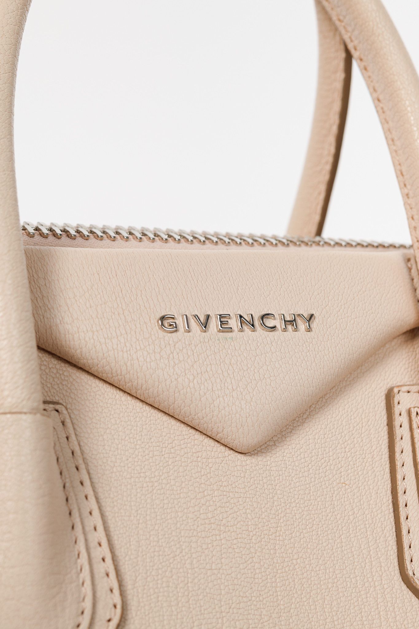 Givenchy Givenchy Antigona Small Nude Pink Goat Leather Tote Bag Size ONE SIZE - 9 Thumbnail