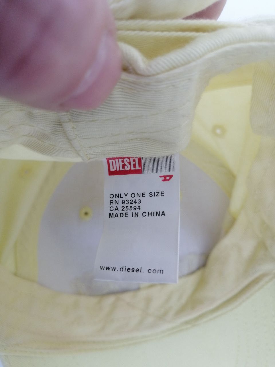 Diesel × Vintage Vintage cap Diesel Y2K Size ONE SIZE - 7 Thumbnail
