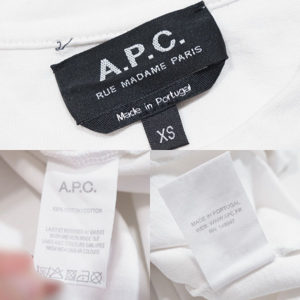 A.P.C. A.P.C. Standard Embroidered Logo T-Shirt Size US XS / EU 42 / 0 - 8 Thumbnail